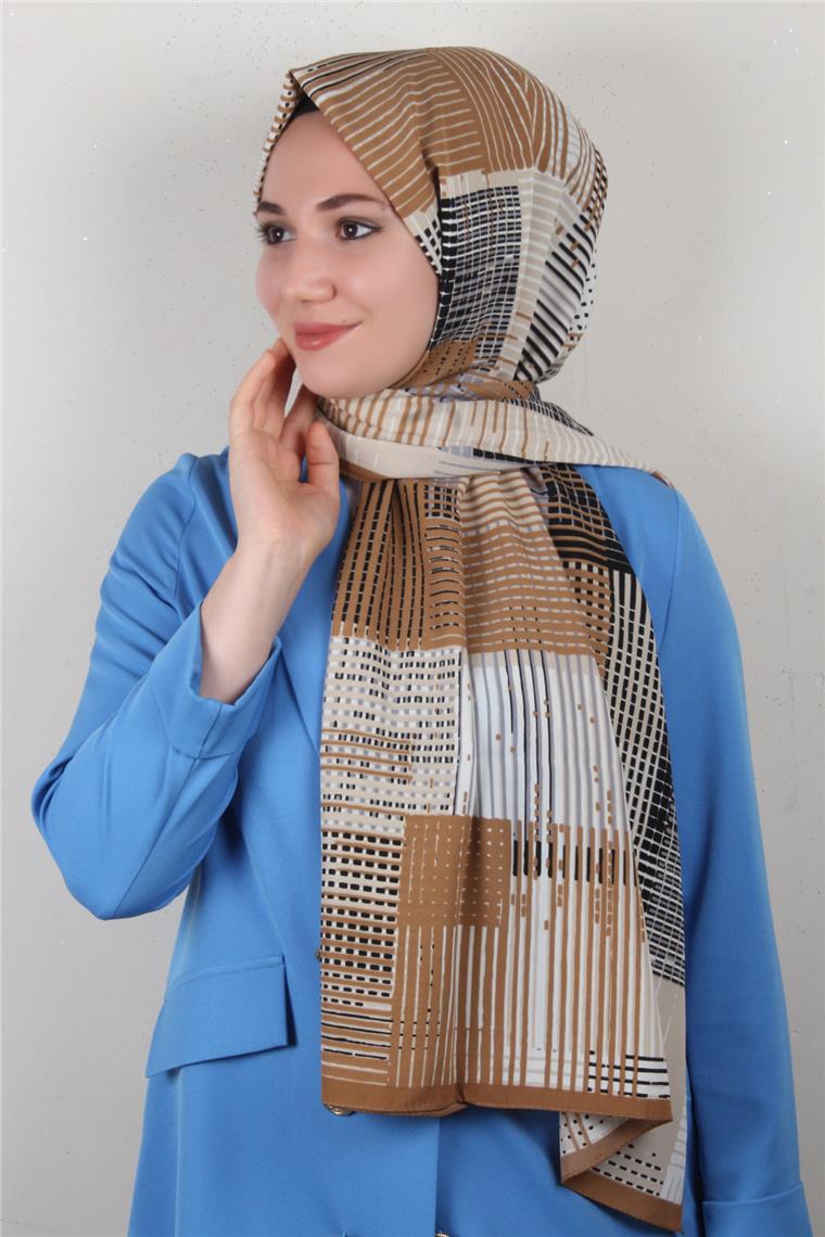 Medine Desenli Şal 2424-1 