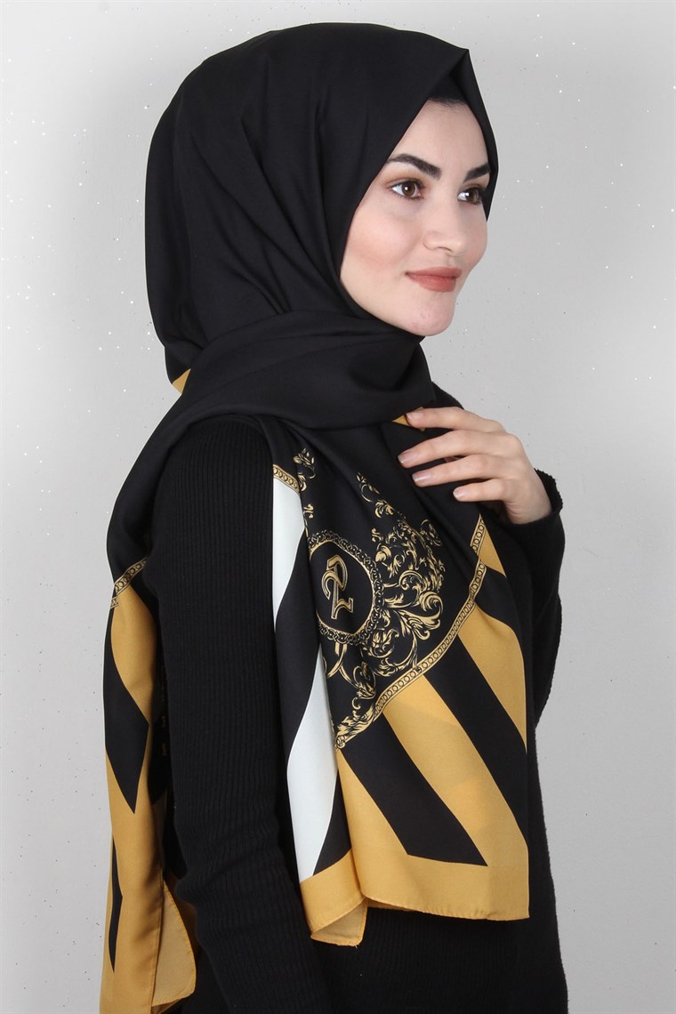Medine Desenli Şal Eşarppark 1819-1