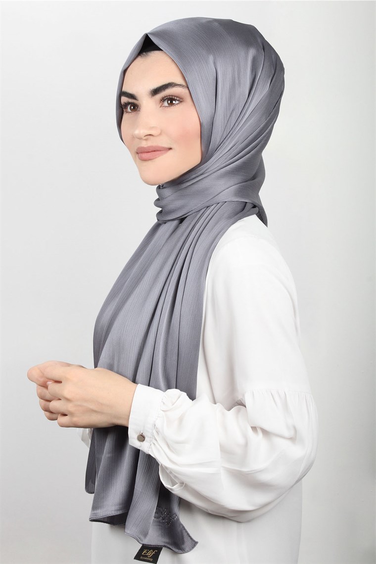 Mihrimah Şal 1377-12 Gri