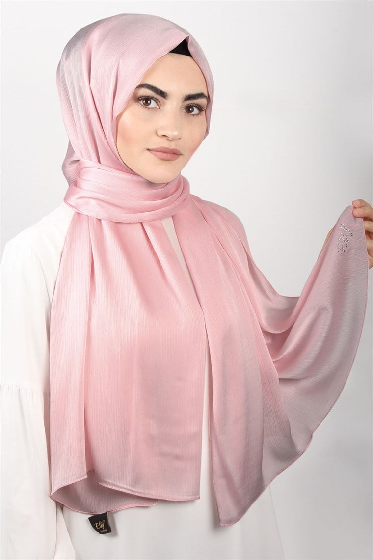 Mihrimah Şal 1377-4 Pudra