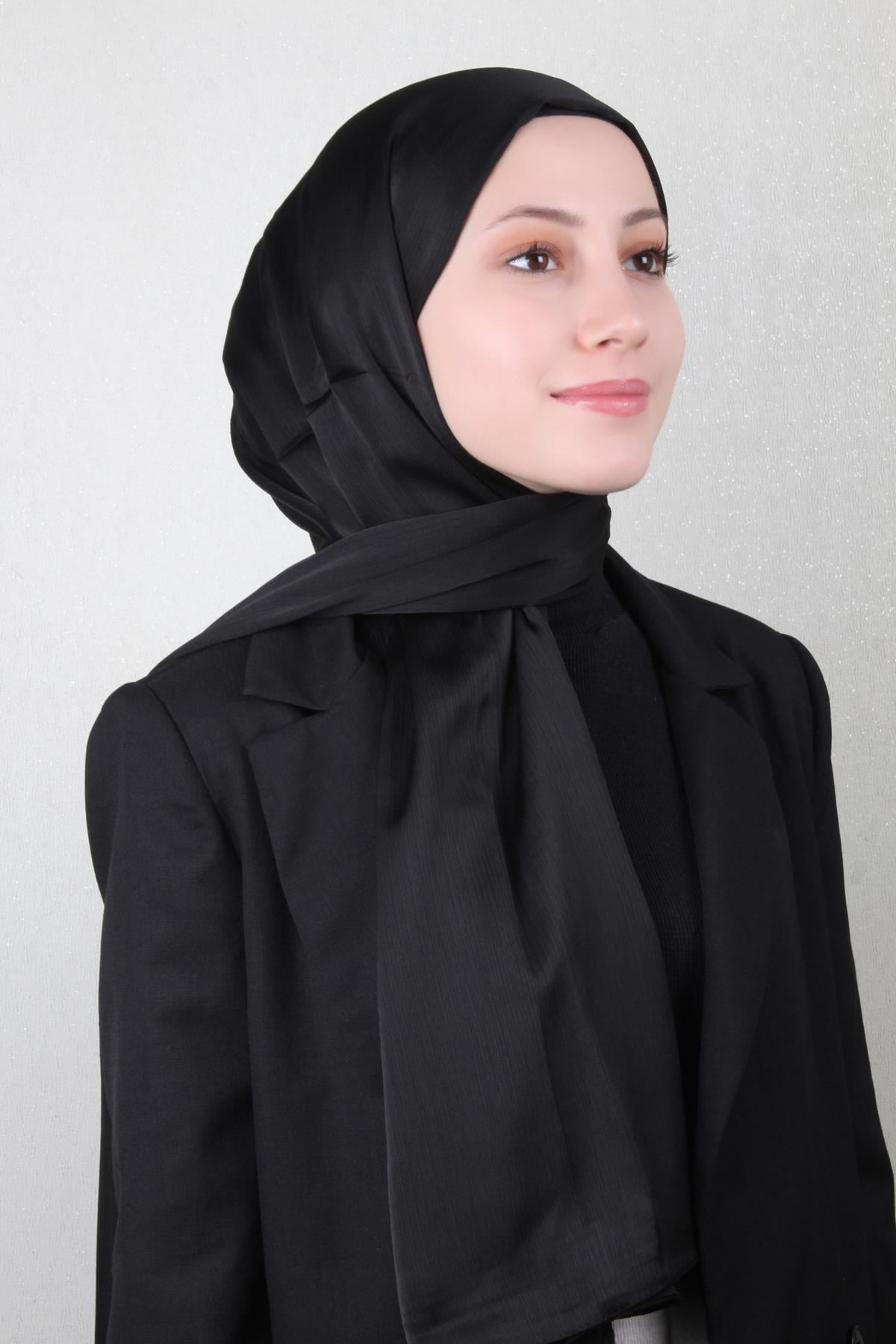 Mihrimah Şal 1377-6 Siyah
