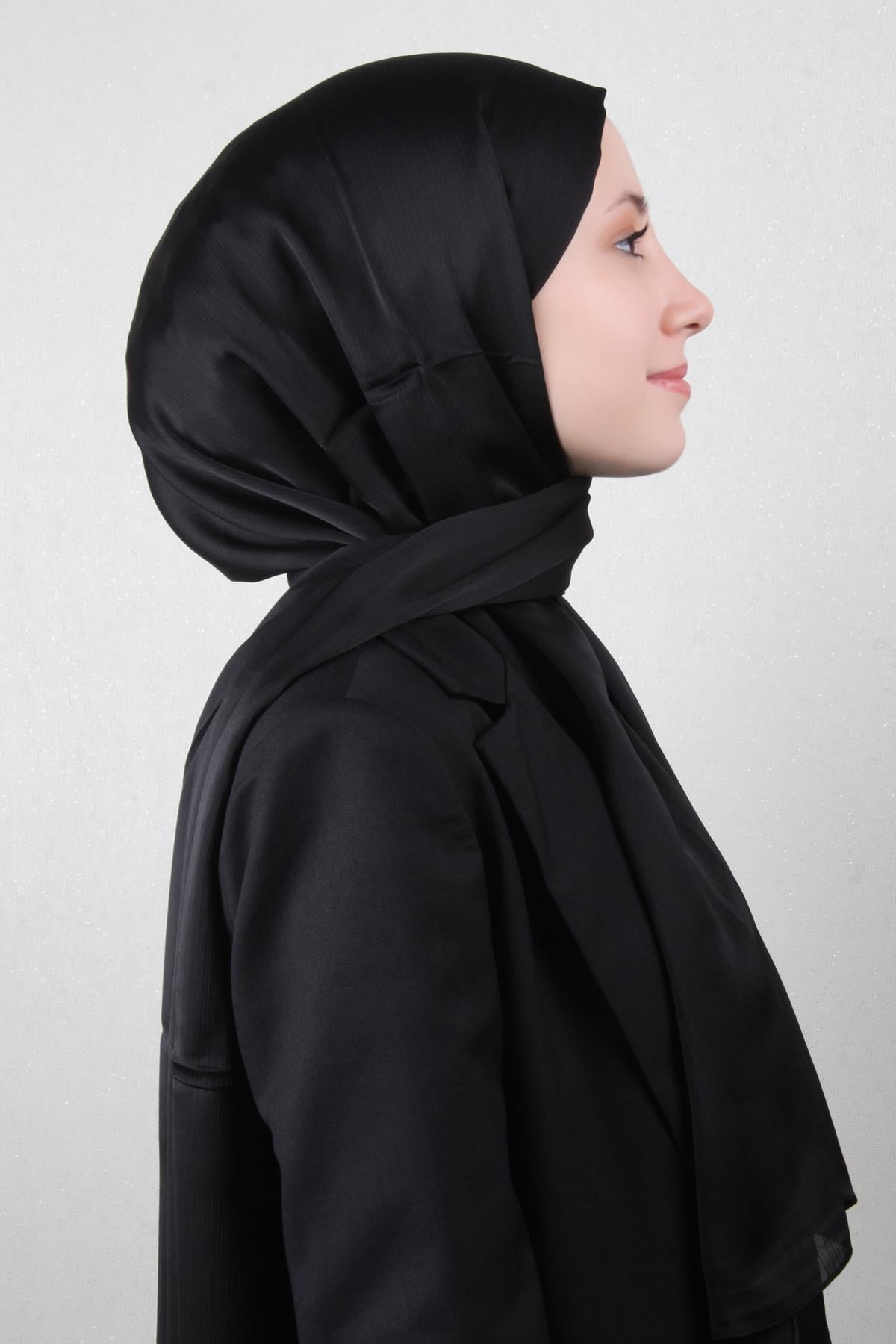 Mihrimah Şal 1377-6 Siyah