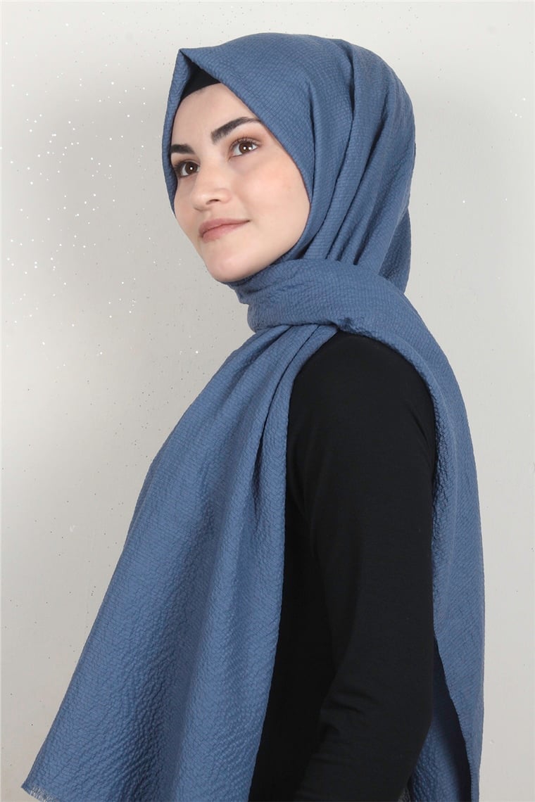 Mio Caz Şal 2726-12 İndigo