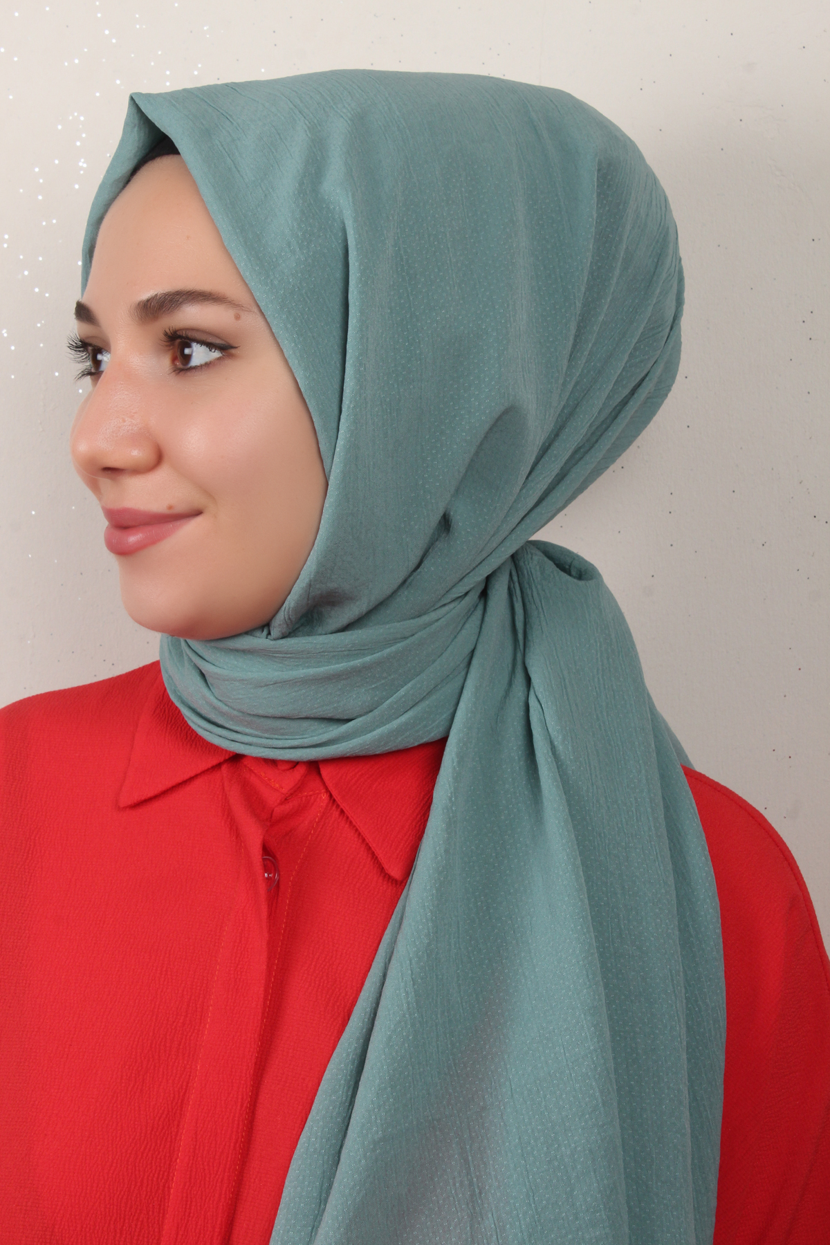 Mk. Krinkıl Serisi 2767-3 Mint Yeşili