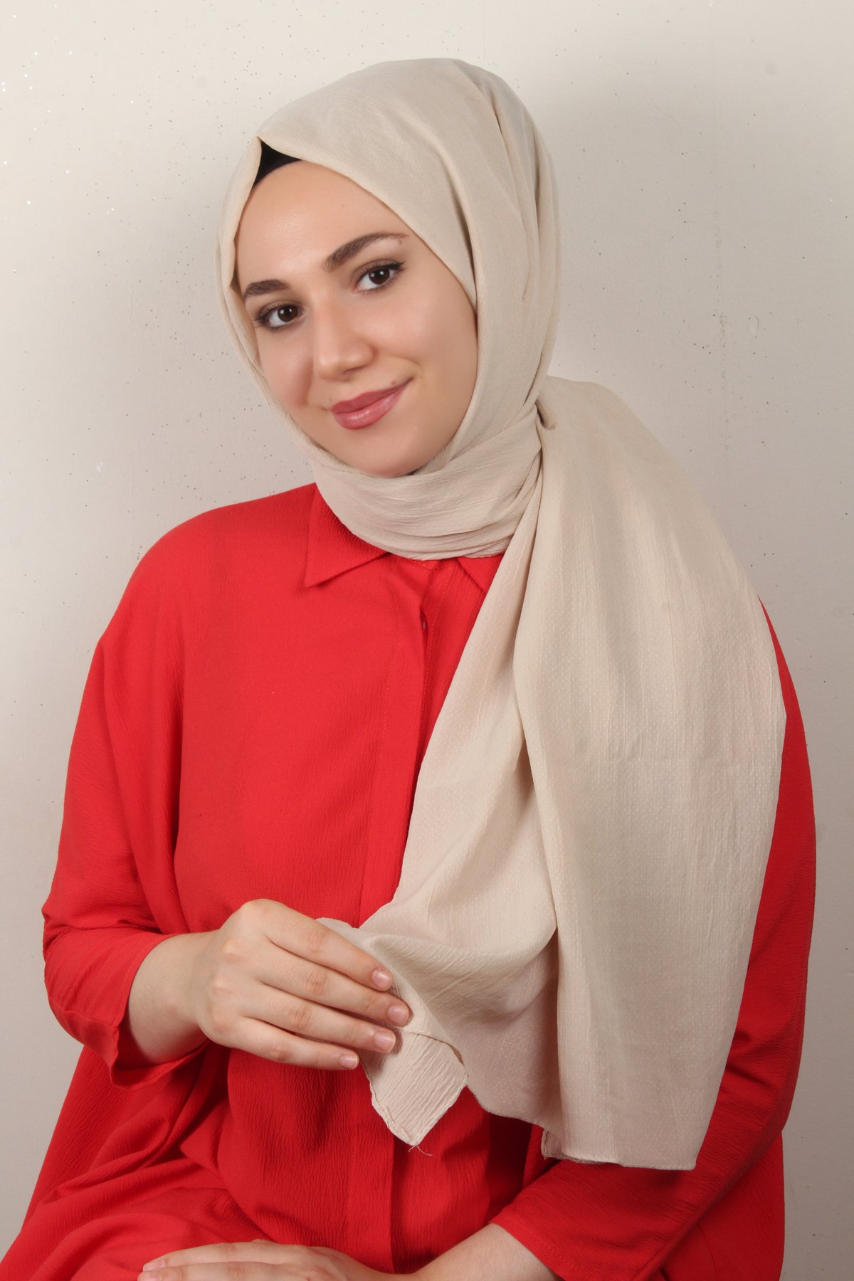 Mk. Krinkıl Serisi 2767-1 Bej