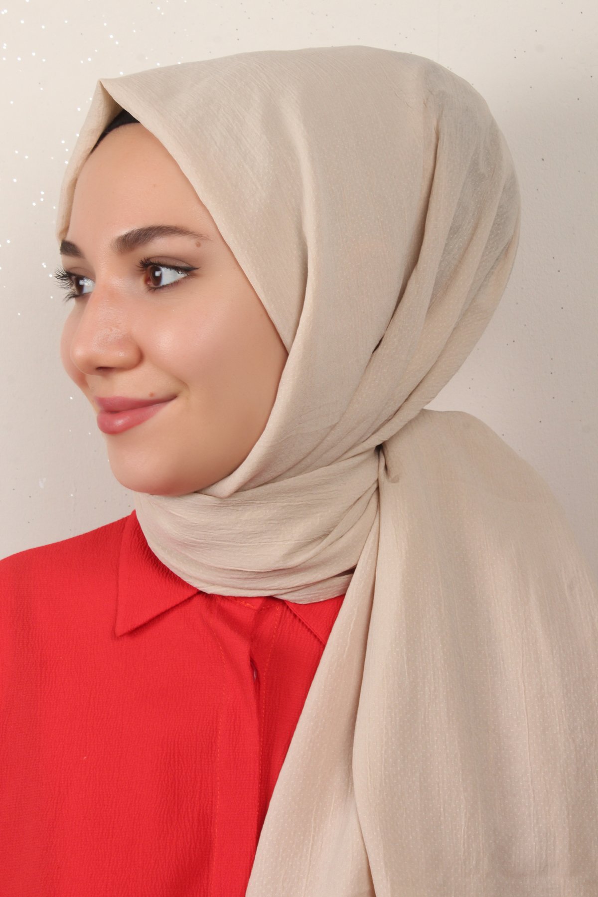 Mk. Krinkıl Serisi 2767-1 Bej