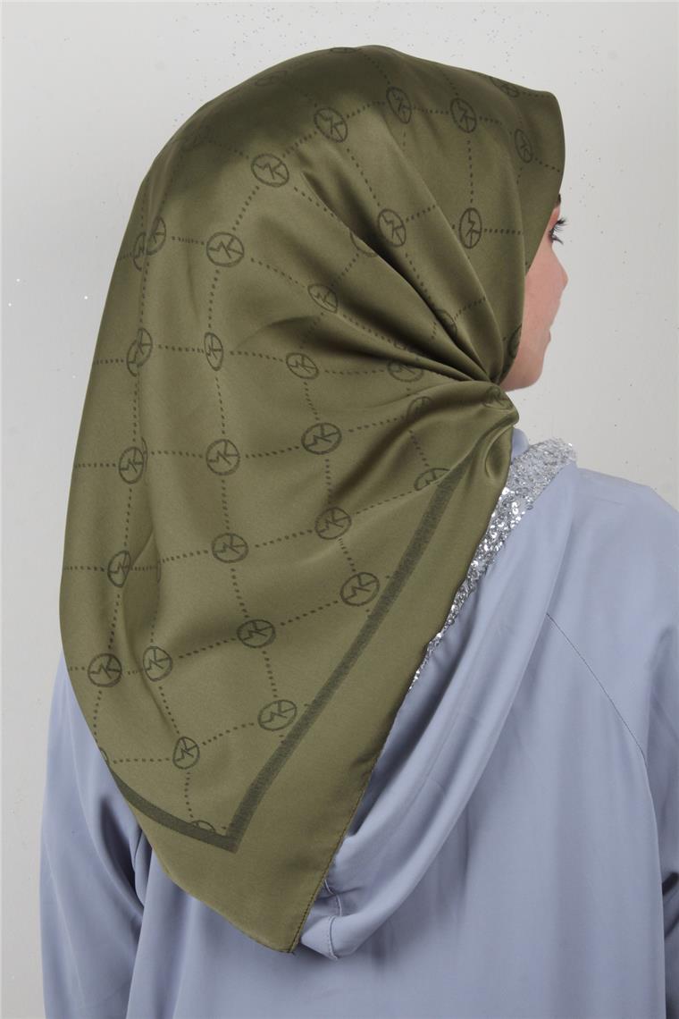 Modakaşmir İpeksi Jakar Eşarp 5357-1 Haki