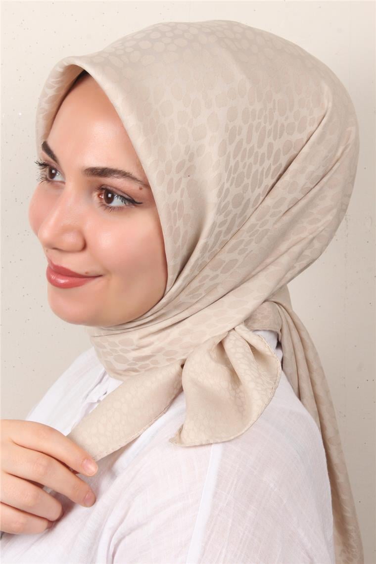 Modakaşmir İpeksi Jakar Eşarp 5356-15  Taş