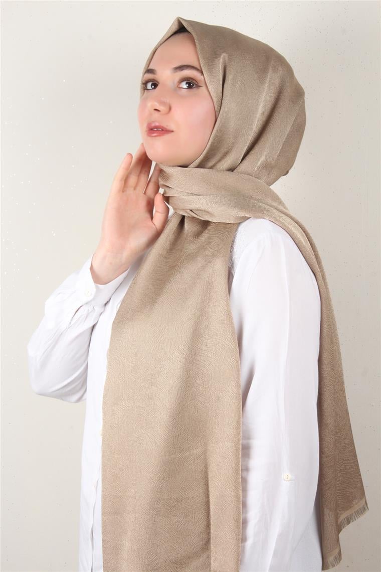 Modakaşmir Jakar Serisi 2755-1 Parmak İzi 2755-11 Antik Bej