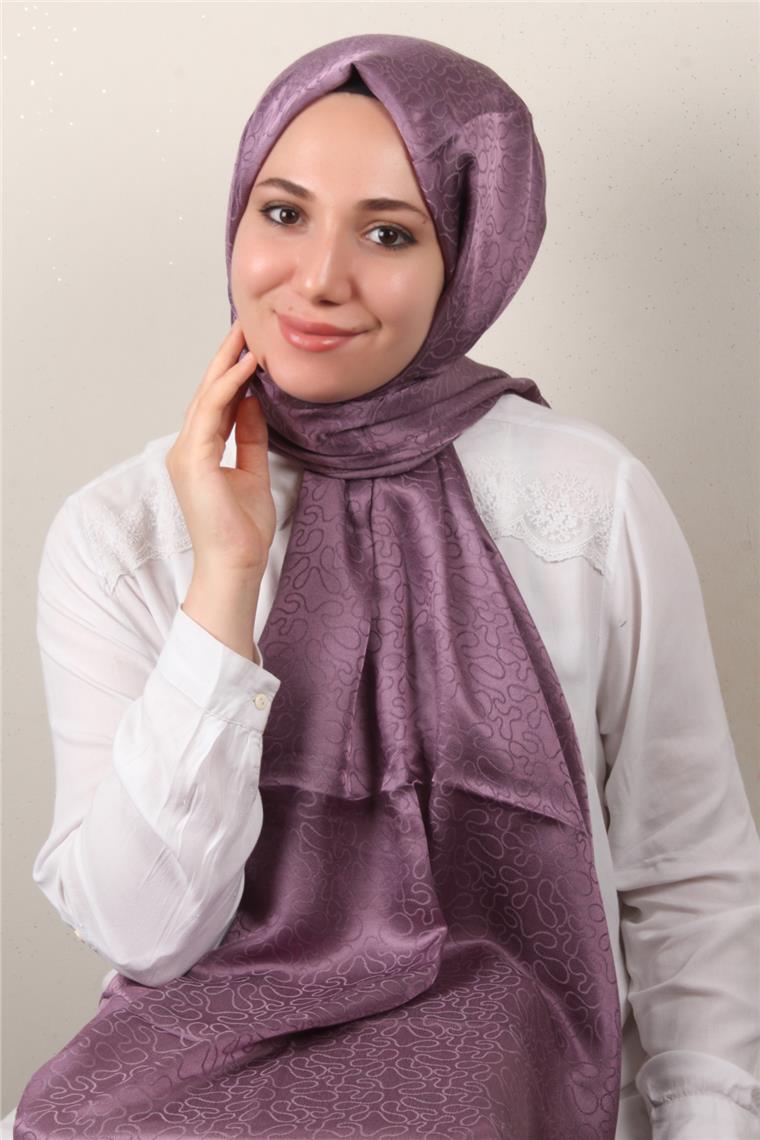 Modakaşmir Jakar Serisi 2760-10 Damla Desen Leylak