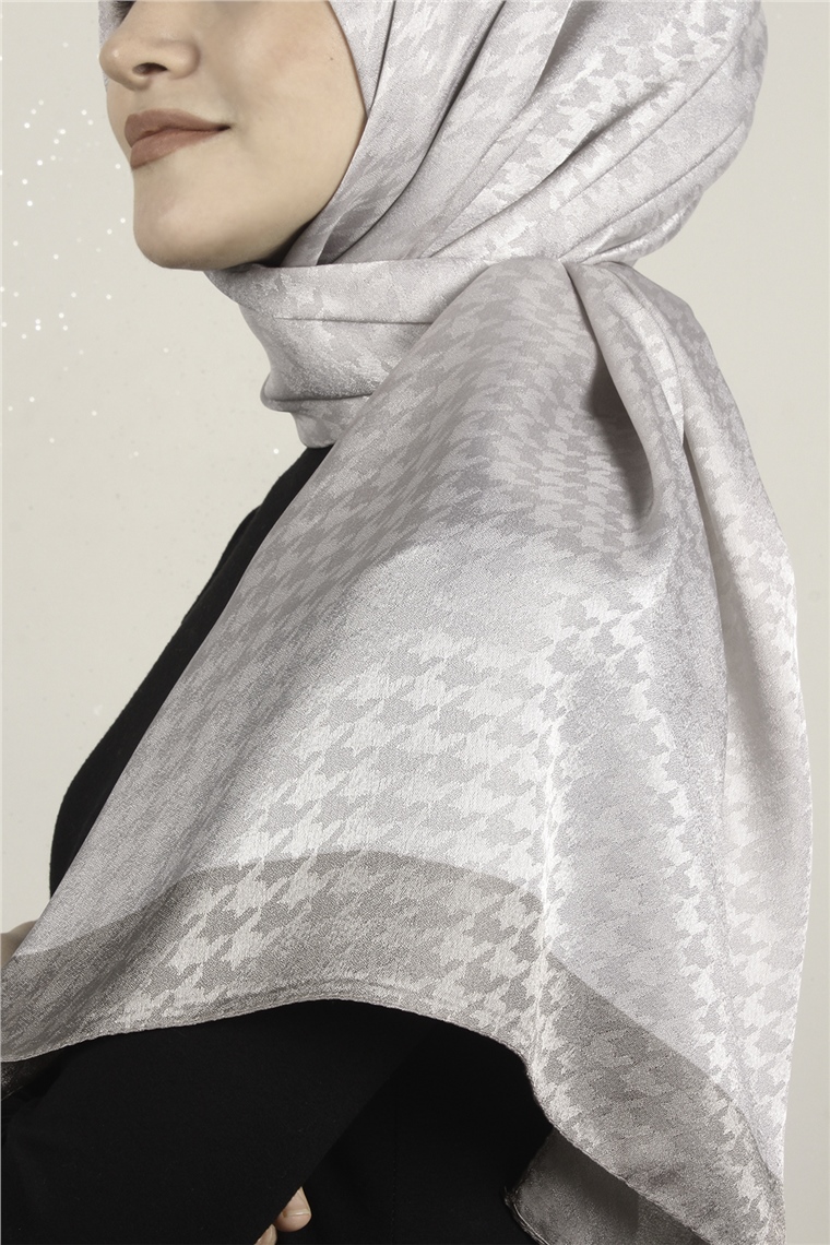 Monogram Şal 149-13 Taş