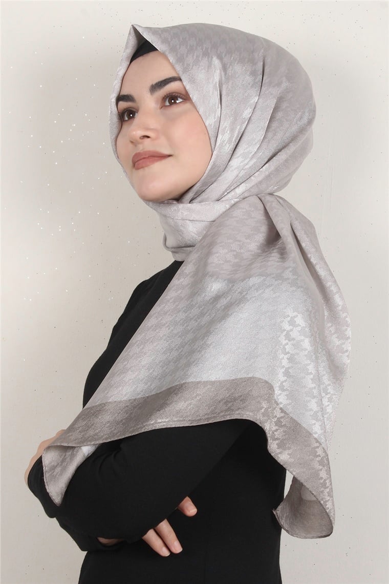 Monogram Şal 149-13 Taş