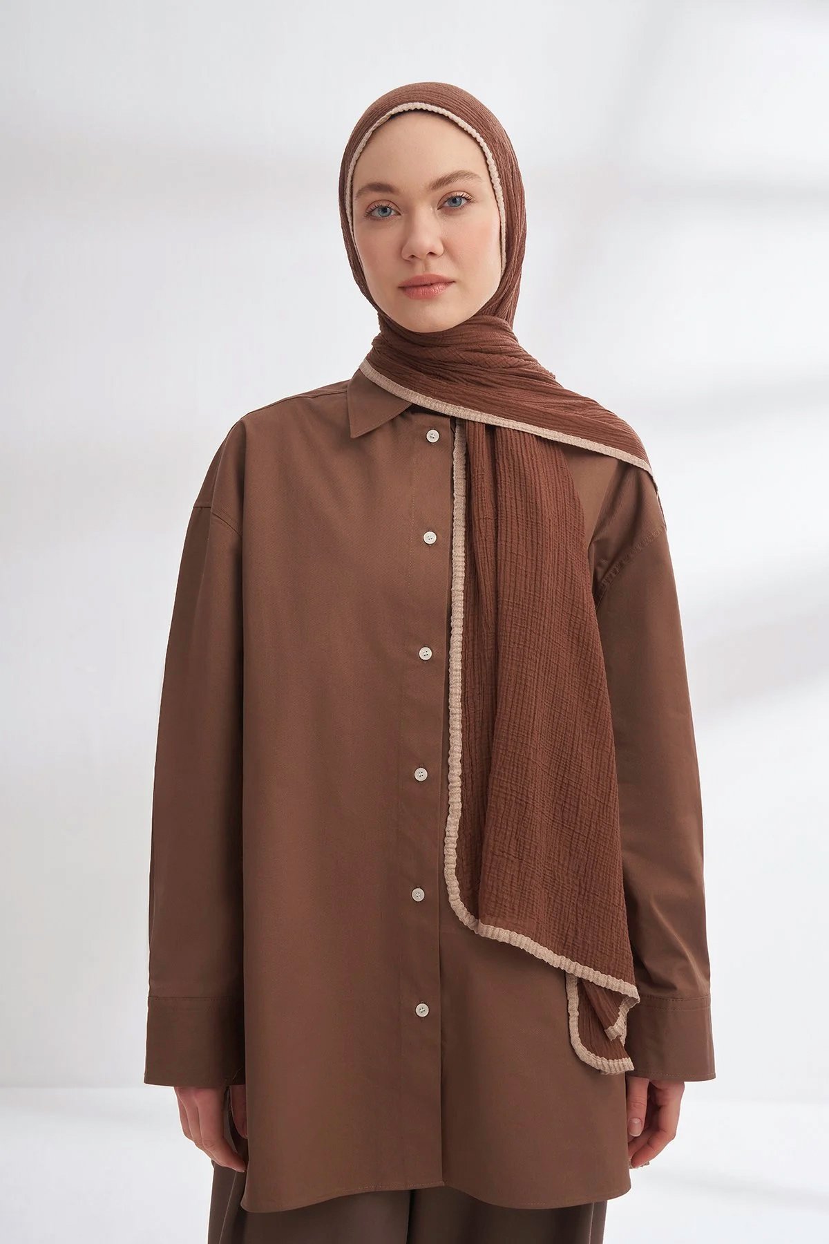 Müslin Biyeli Şal 3352-136