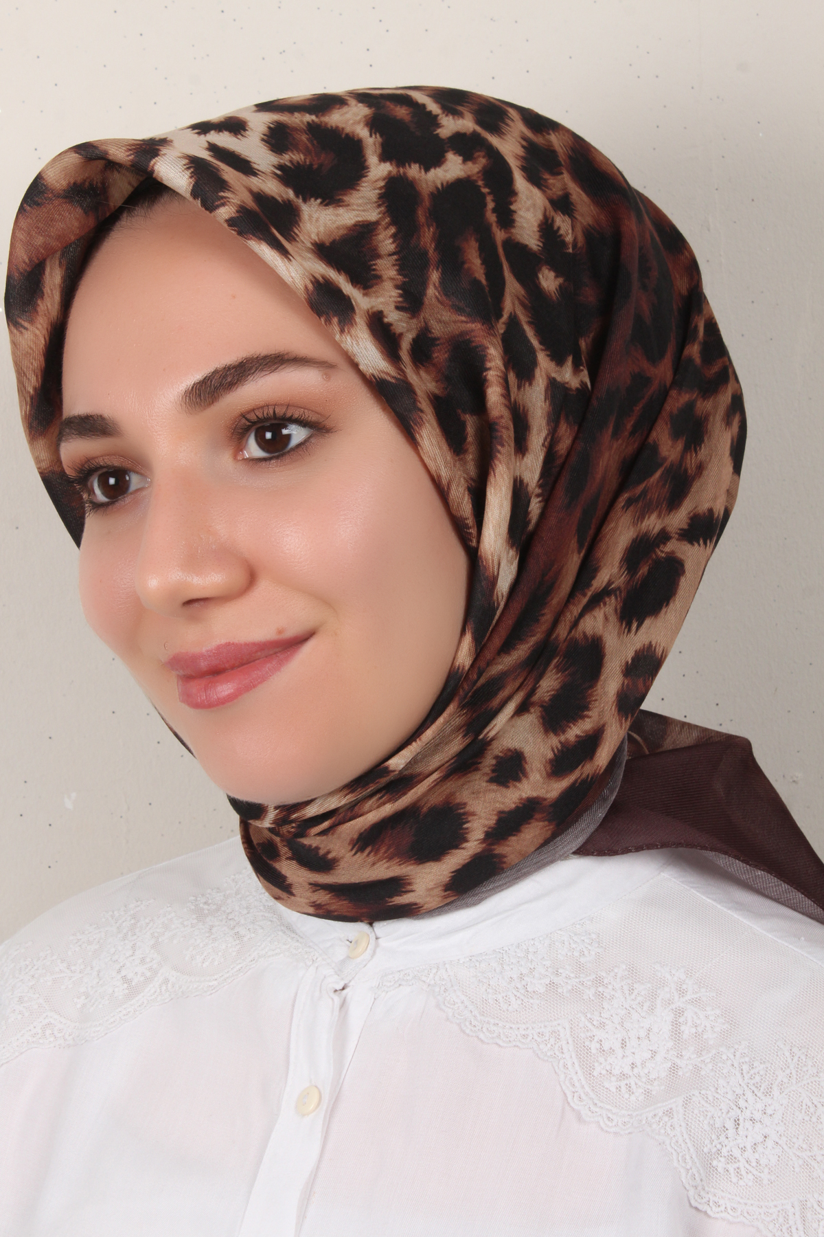 Nirvana Soft Eşarp 3341-1 Kahverengi