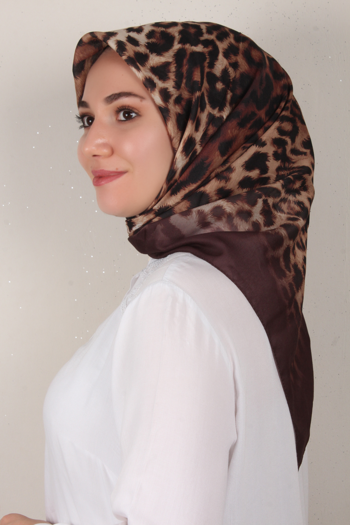 Nirvana Soft Eşarp 3341-1 Kahverengi