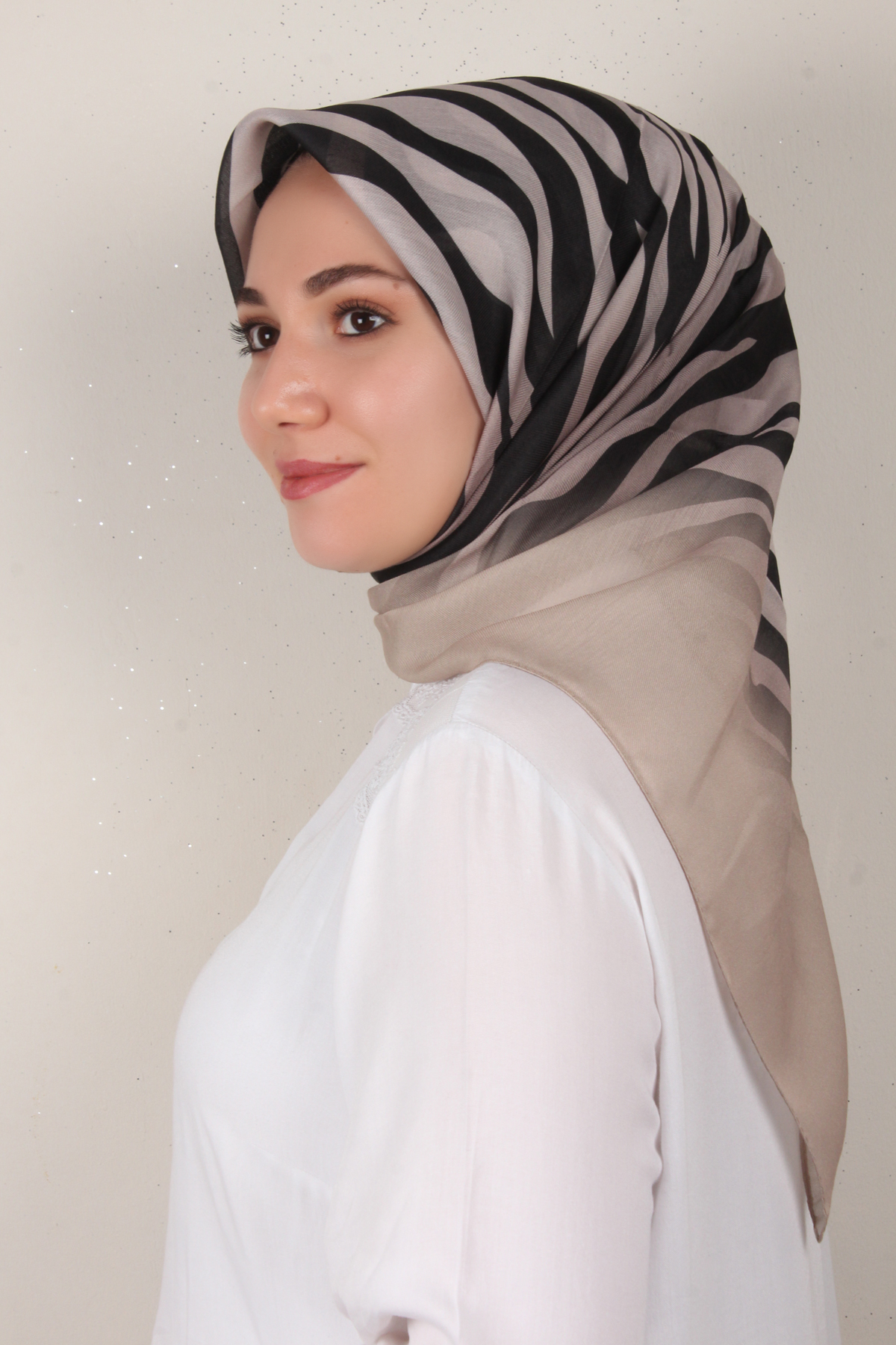 Nirvana Soft Eşarp 3342-3 Açık Bej