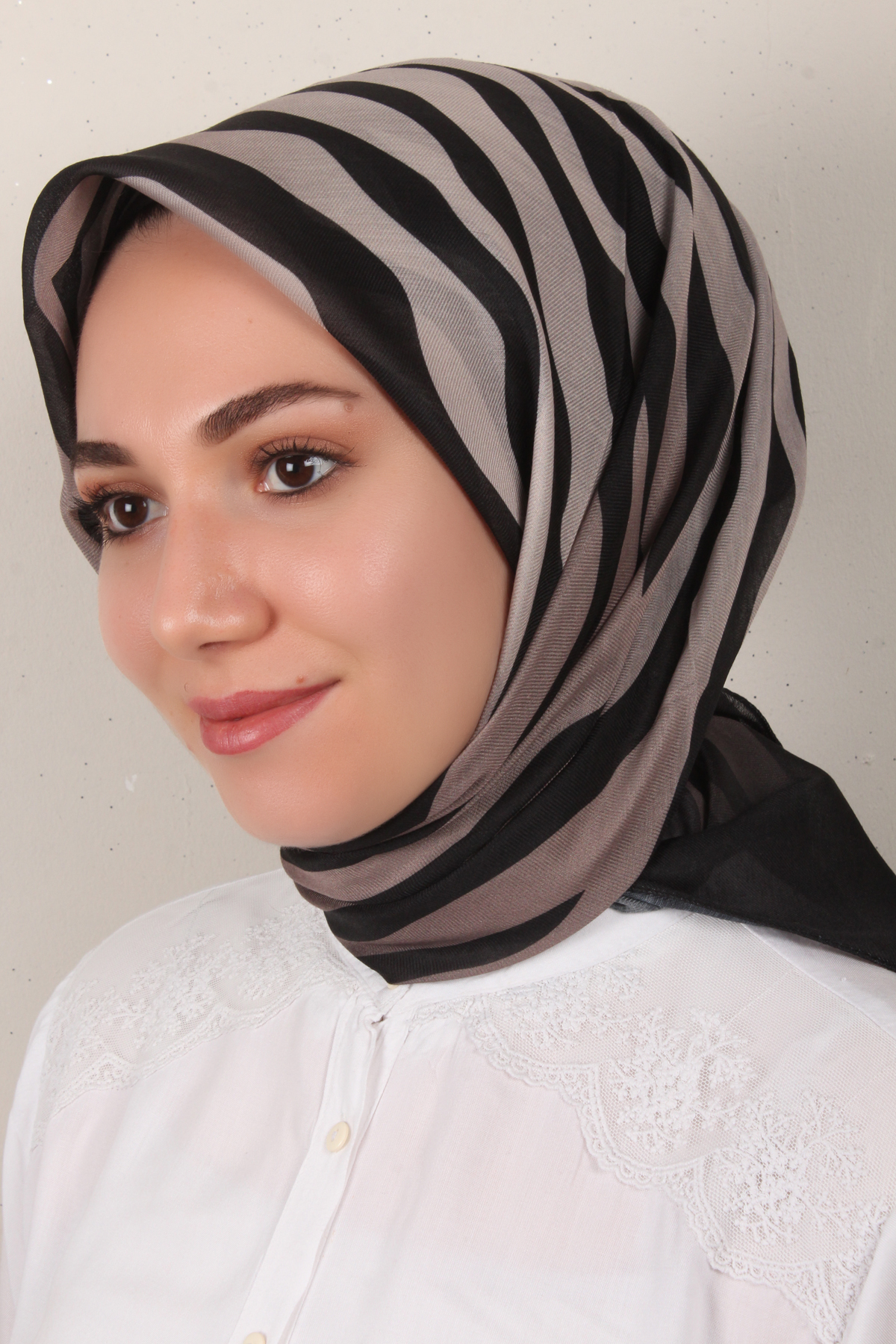 Nirvana Soft Eşarp 3342-4 Siyah