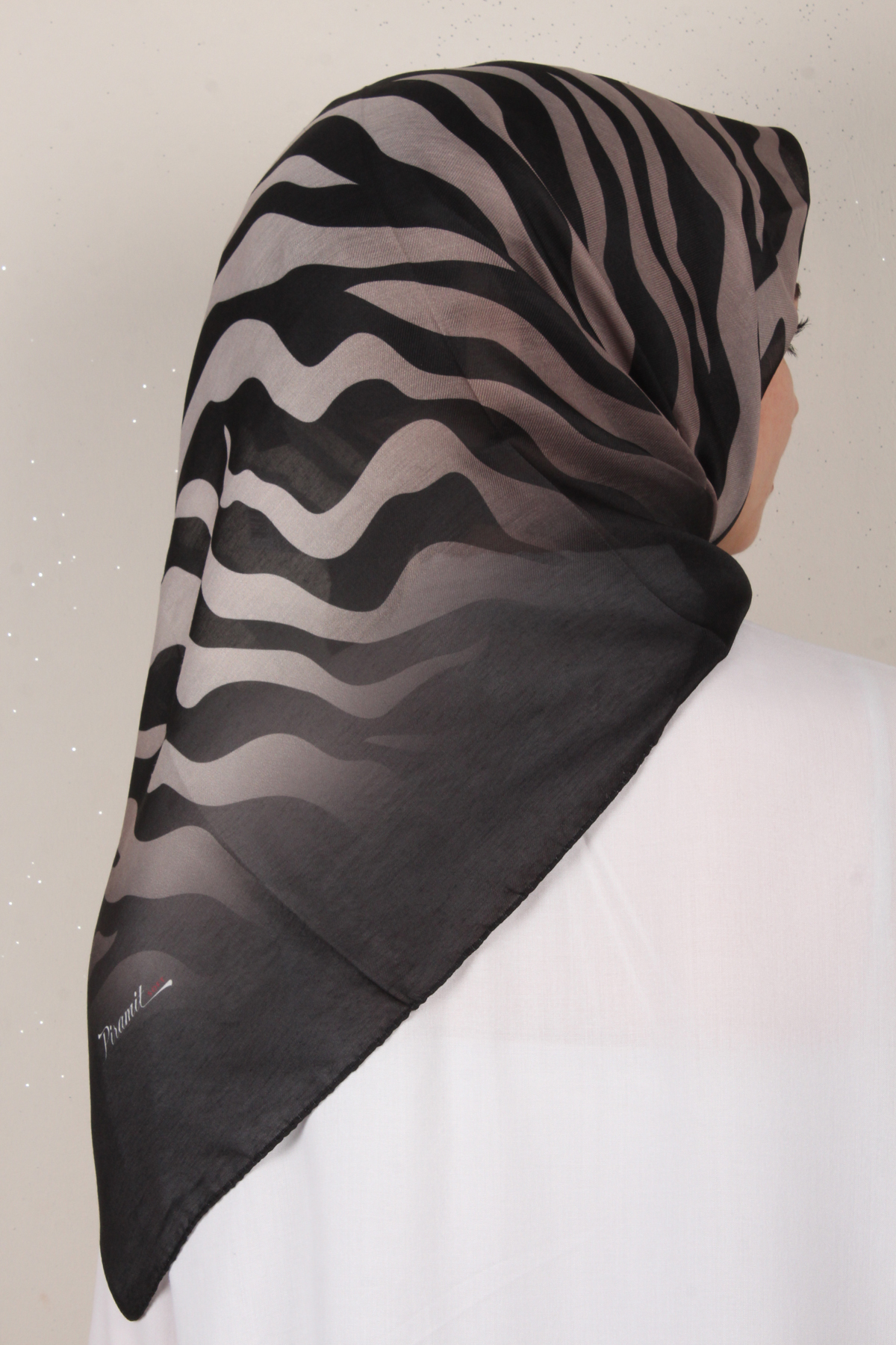 Nirvana Soft Eşarp 3342-4 Siyah