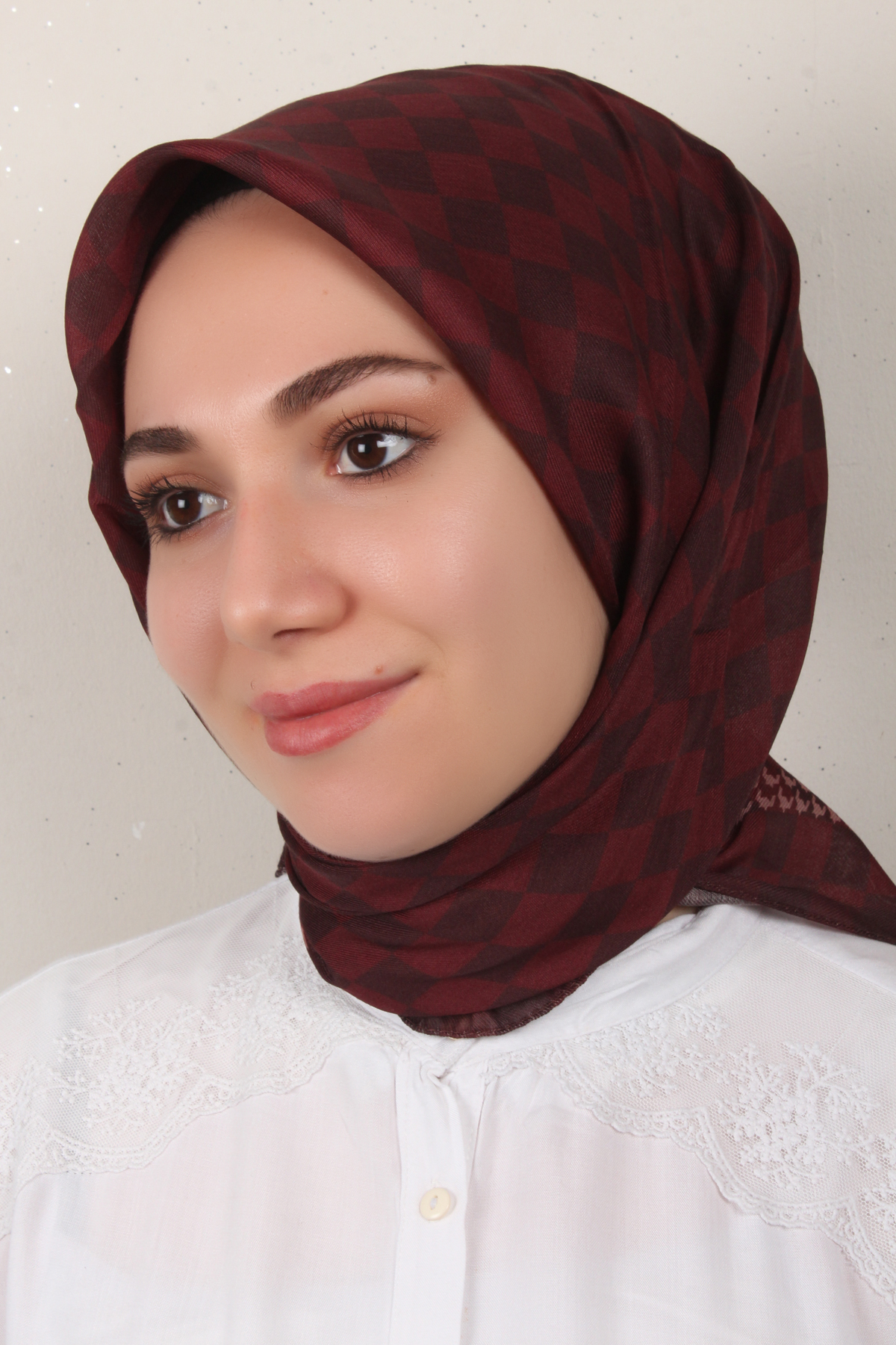 Nirvana Soft Eşarp 3343-14 Bordo