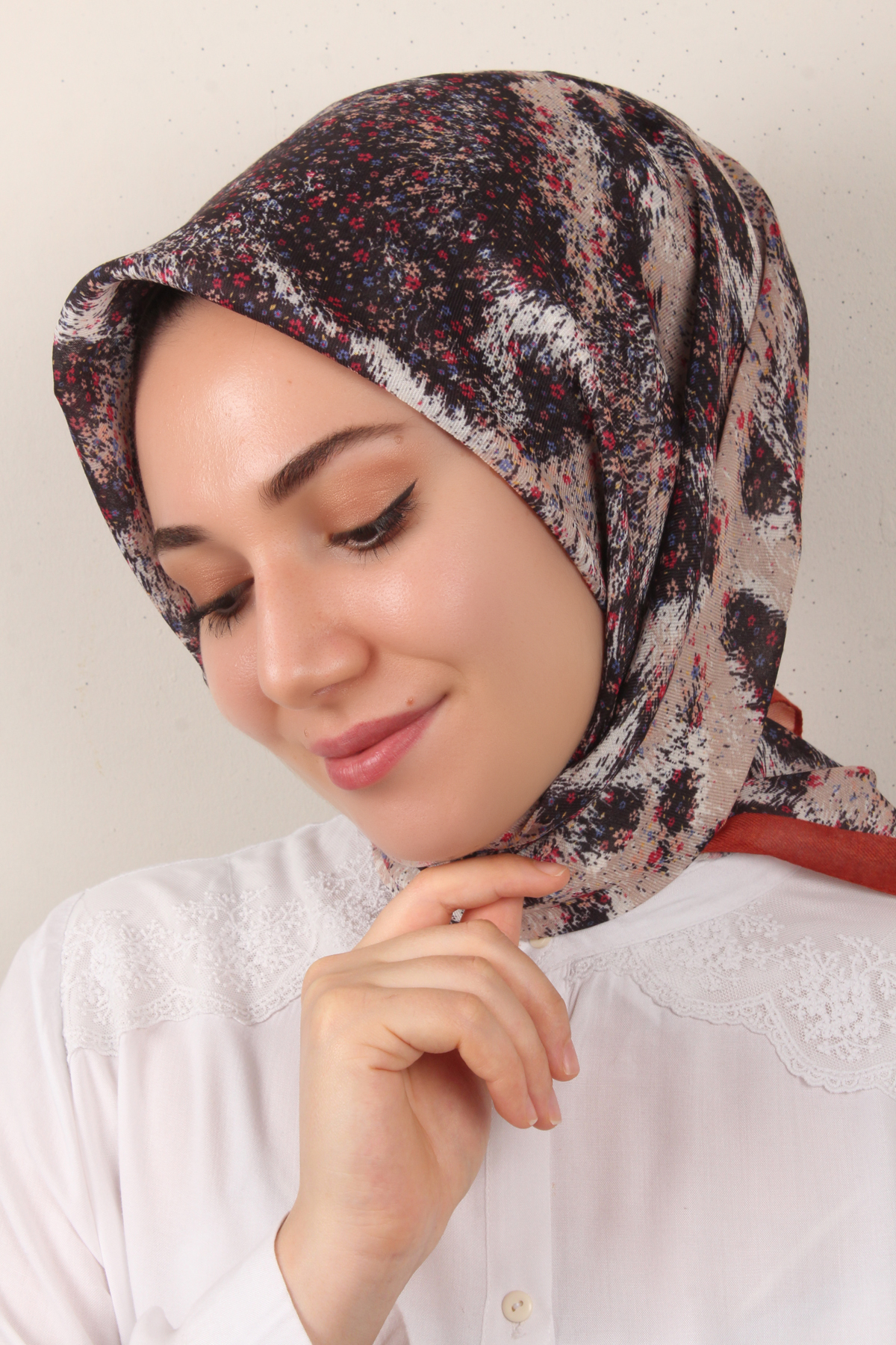 Nirvana Soft Eşarp 3344-10 Kiremit