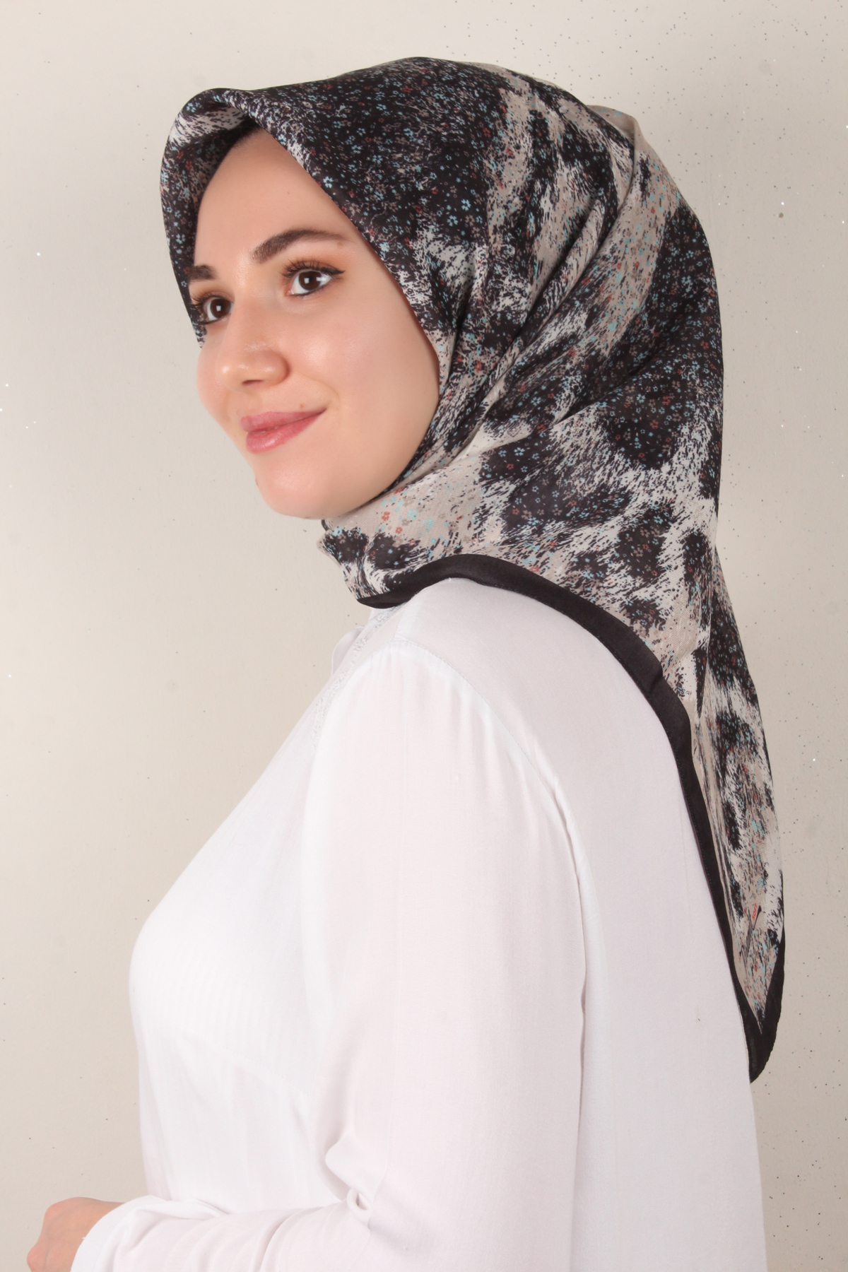 Nirvana Soft Eşarp 3344-2 Siyah