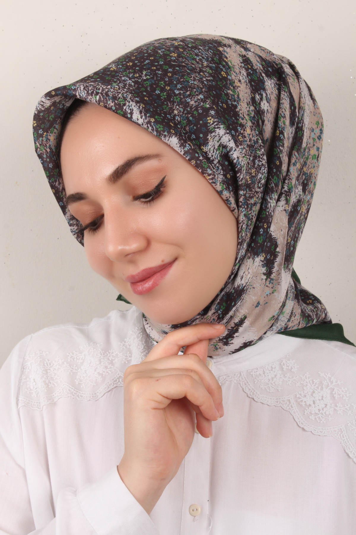 Nirvana Soft Eşarp 3344-4 Yeşil