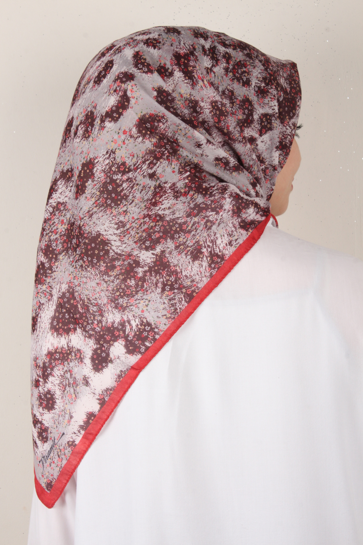 Nirvana Soft Eşarp 3344-7 Kırmızı