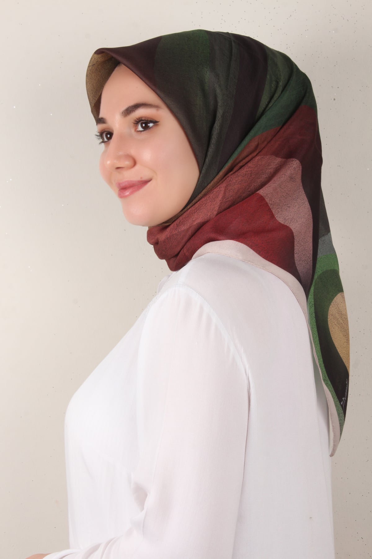 Nirvana Soft Eşarp 3346-13 Yeşil