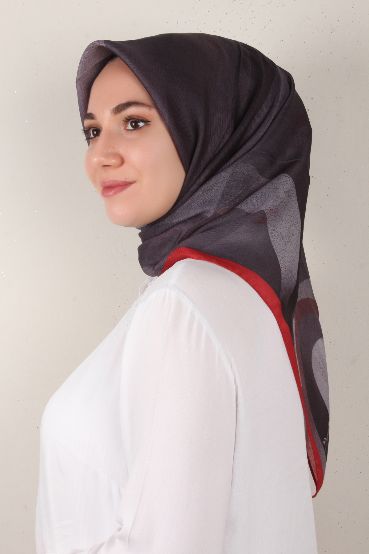 Nirvana Soft Eşarp 3346-2 Kırmızı
