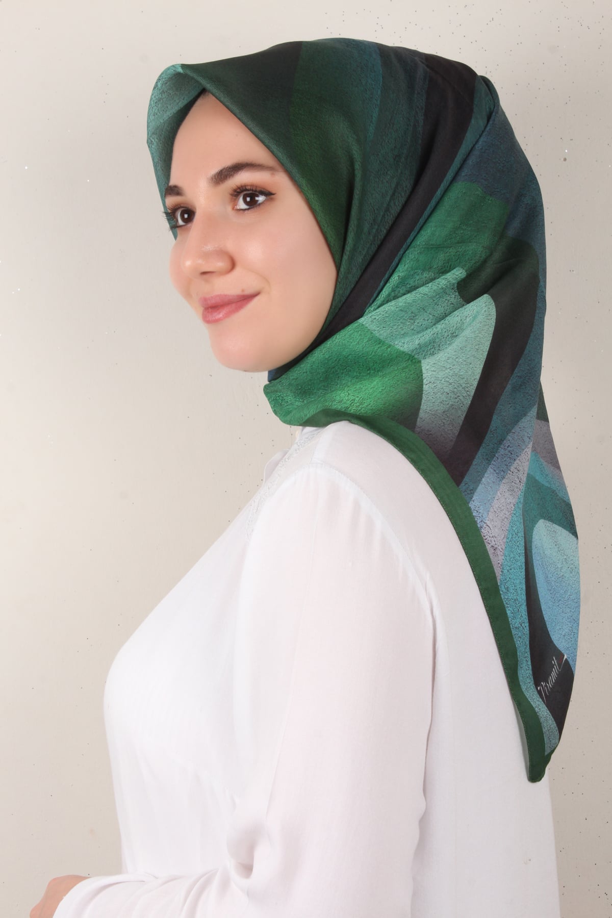 Nirvana Soft Eşarp 3346-6 Yeşil