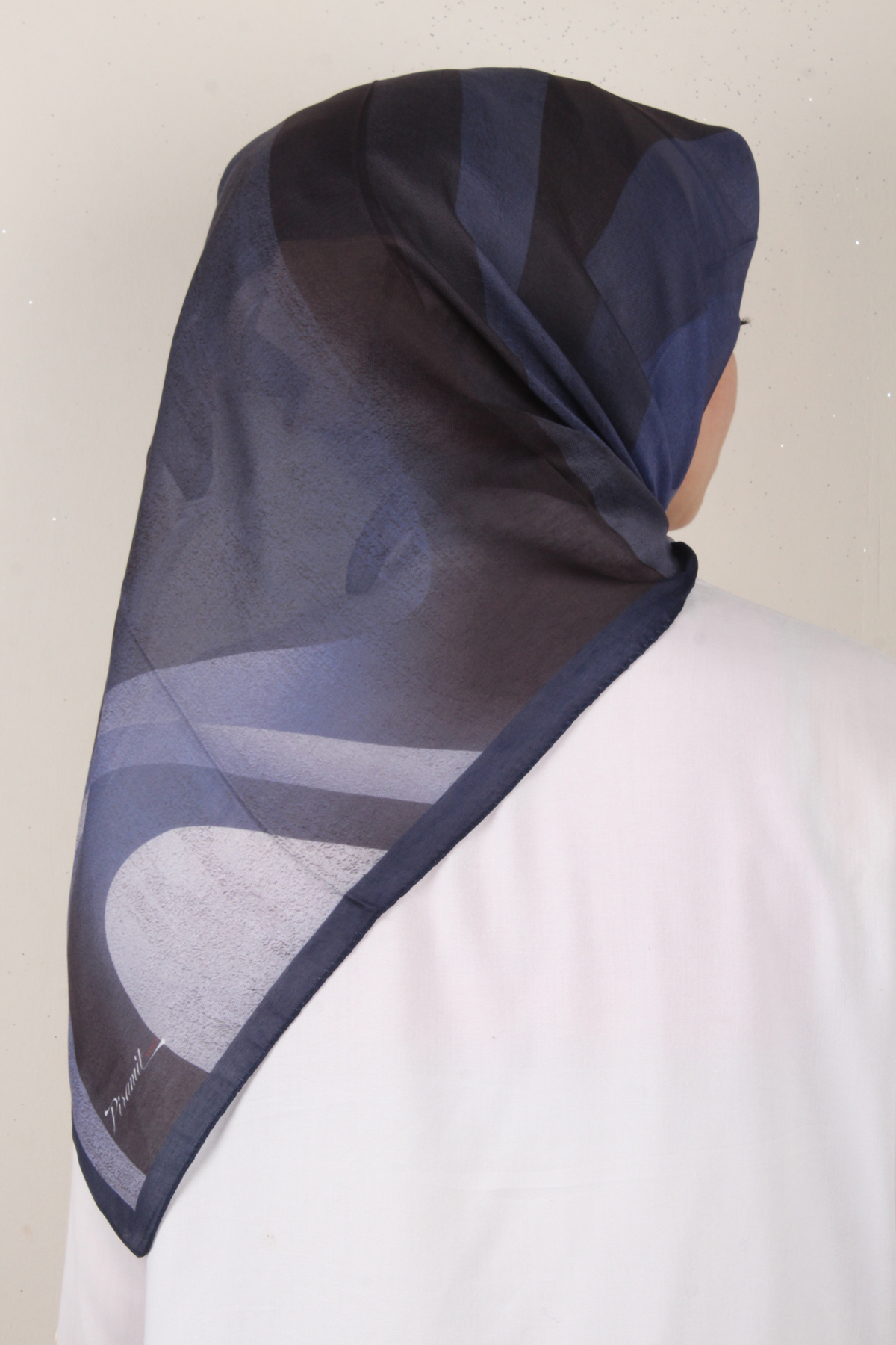 Nirvana Soft Eşarp 3346-9 Lacivert
