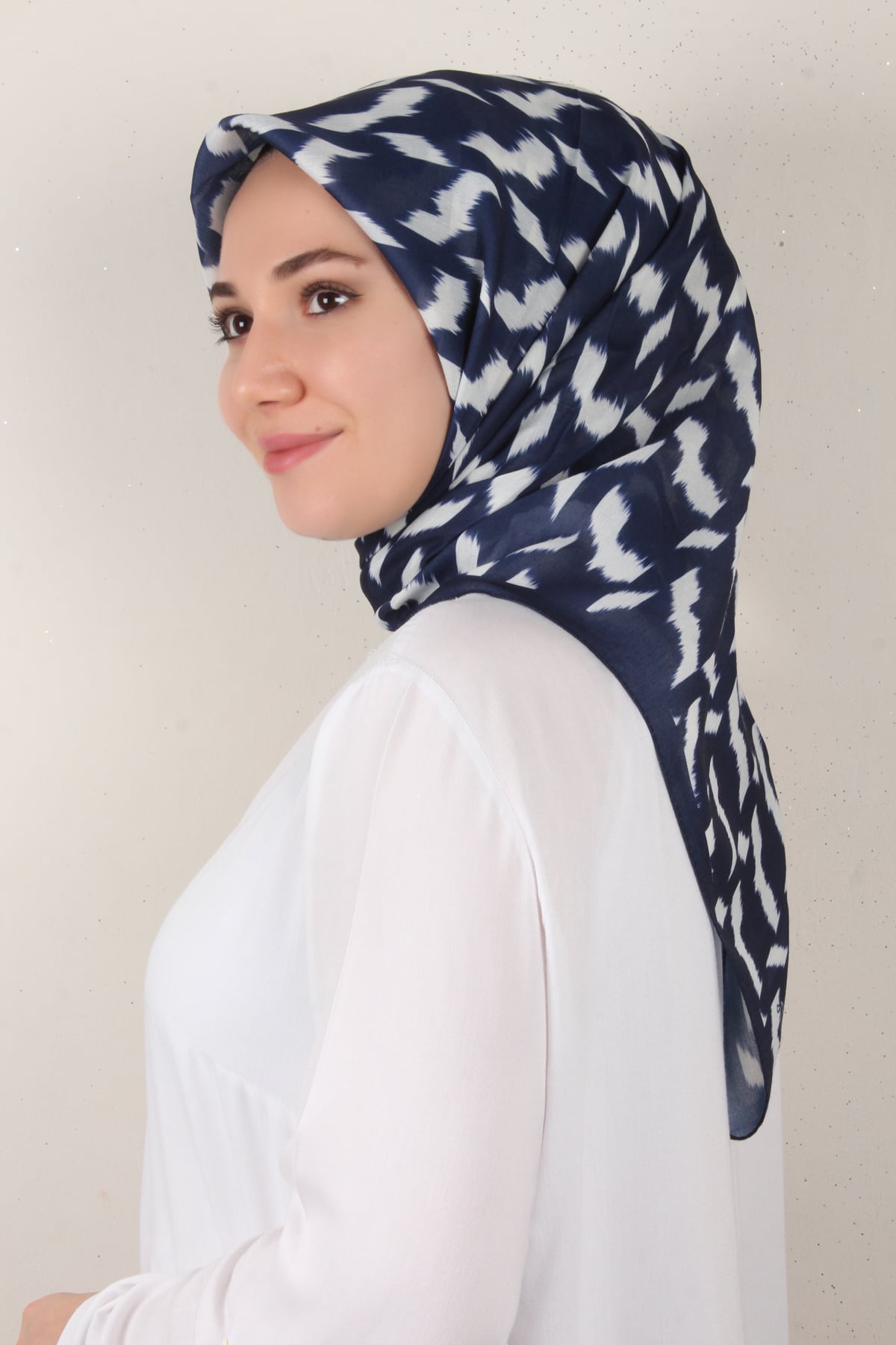 Nirvana Soft Eşarp 3348-20 Lacivert