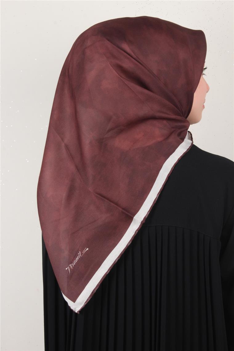 Nirvana Soft Eşarp 8087-4 Kahverengi