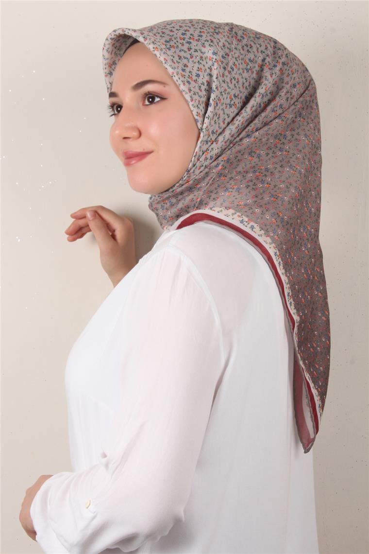 Nirvana Soft Eşarp 8092-12 Bordo