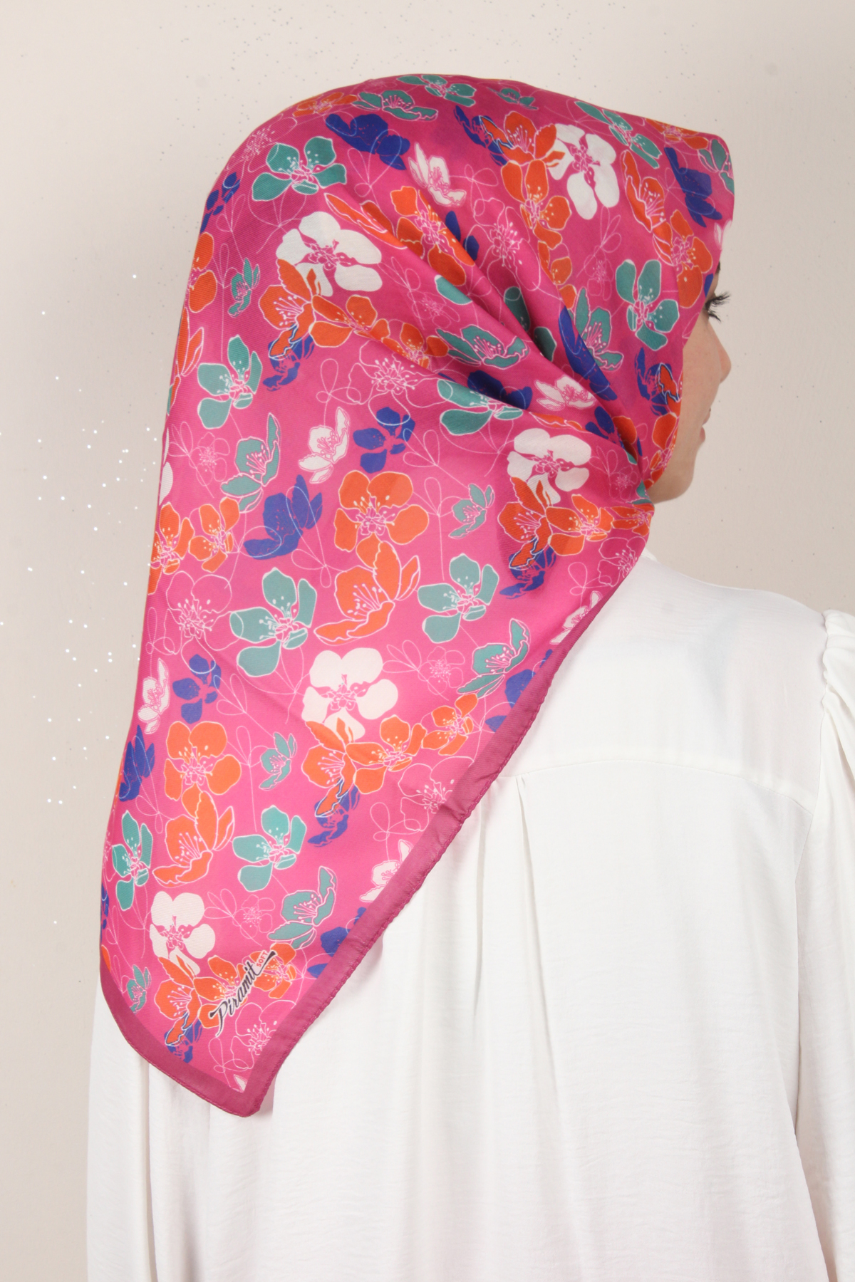 Nirvana Soft Eşarp 8093-14 Fuşya