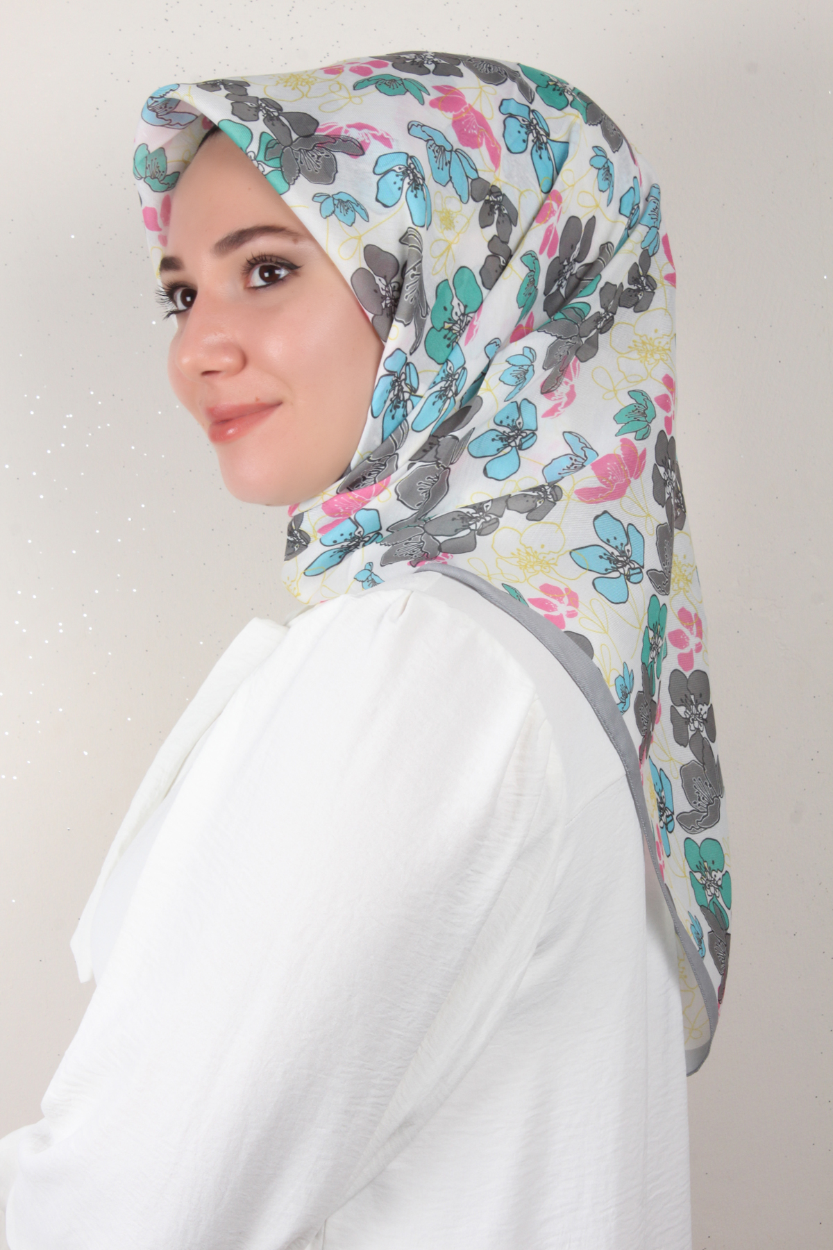 Nirvana Soft Eşarp 8093-4 Gri