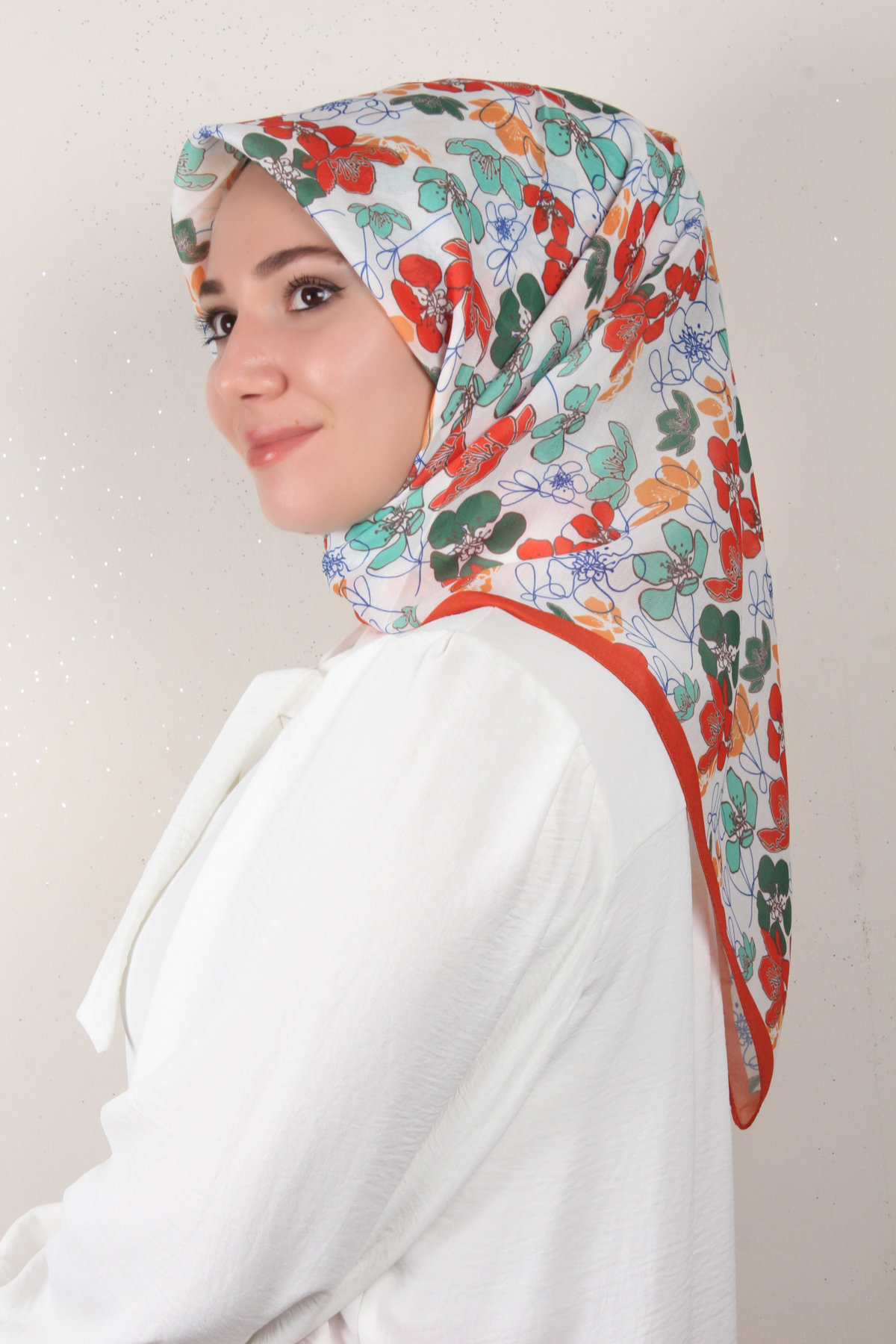 Nirvana Soft Eşarp 8093-5 Turuncu