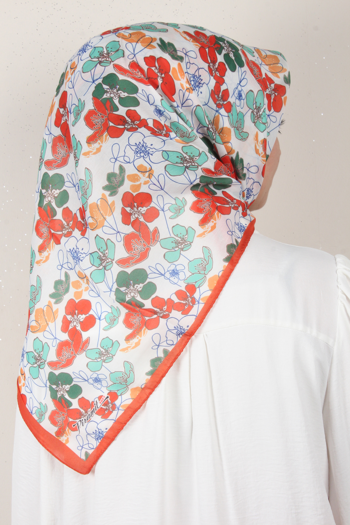 Nirvana Soft Eşarp 8093-5 Turuncu