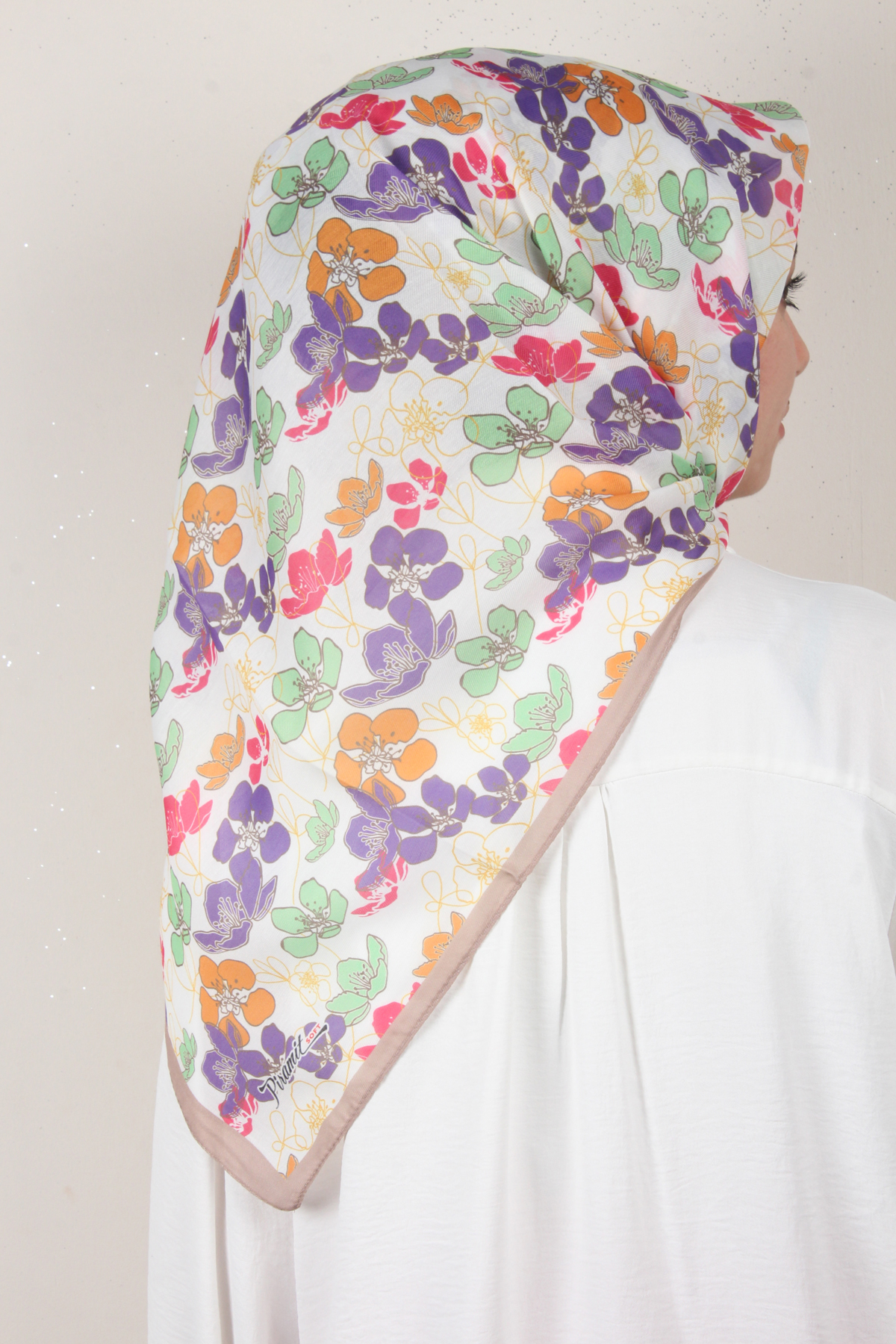Nirvana Soft Eşarp 8093-6 Sütlü Kahve