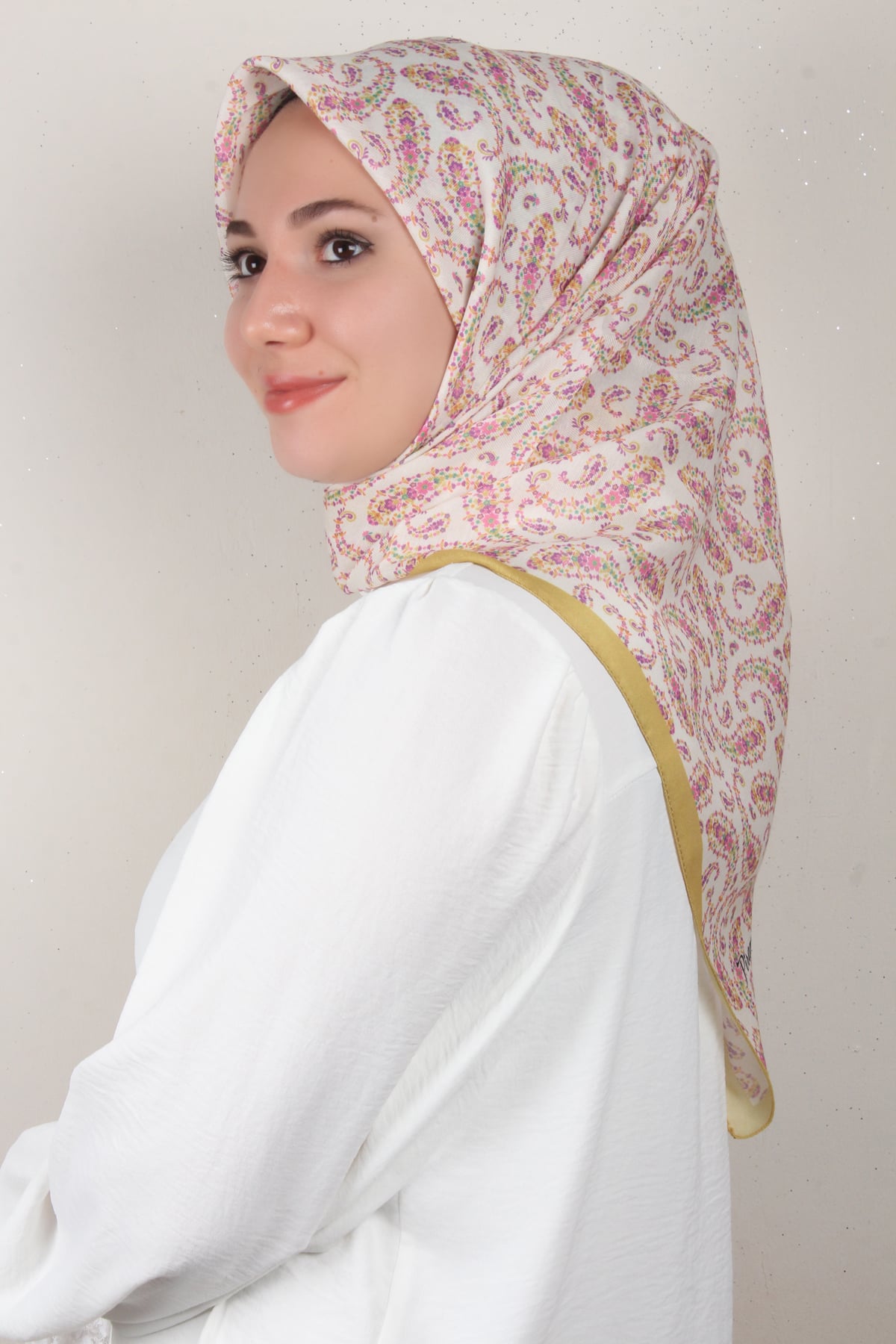 Nirvana Soft Eşarp 8094-1 Sarı