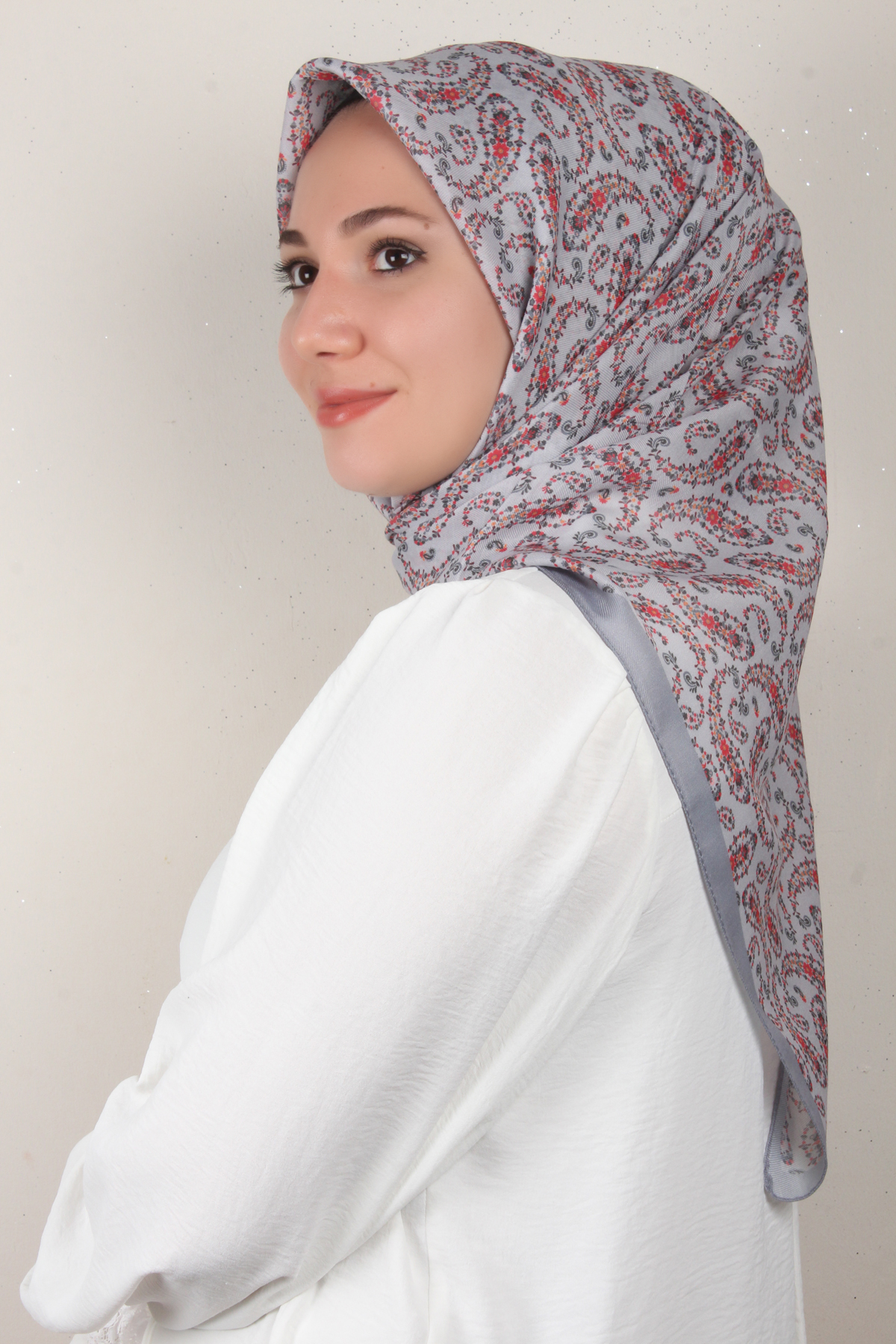 Nirvana Soft Eşarp 8094-2 Gri