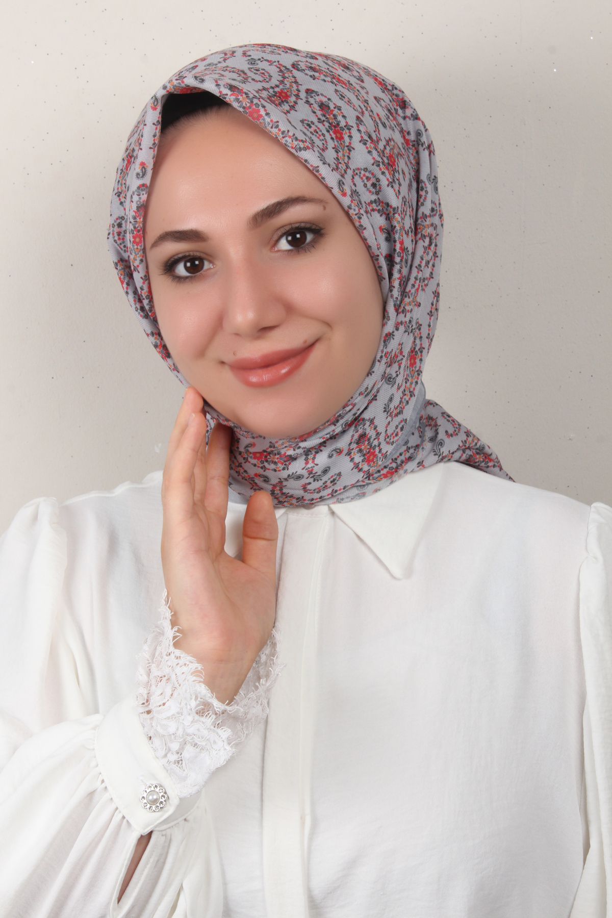 Nirvana Soft Eşarp 8094-2 Gri