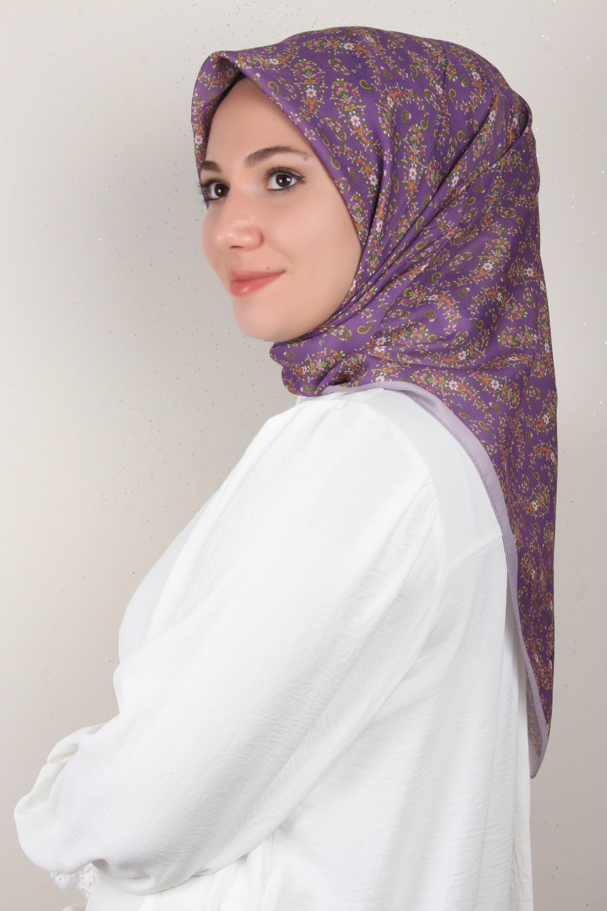 Nirvana Soft Eşarp 8094-5 Mor