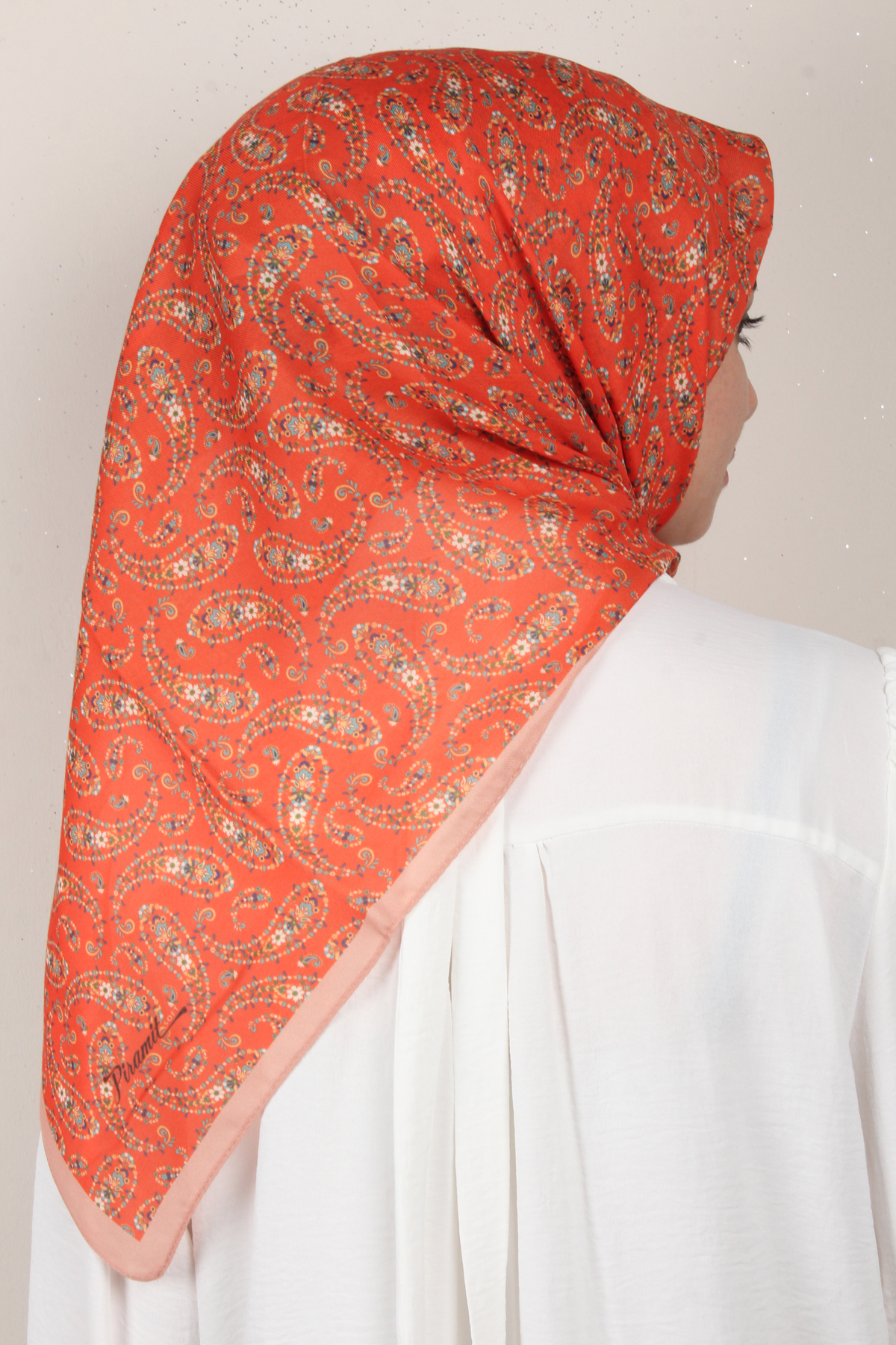 Nirvana Soft Eşarp 8094-7 Turuncu