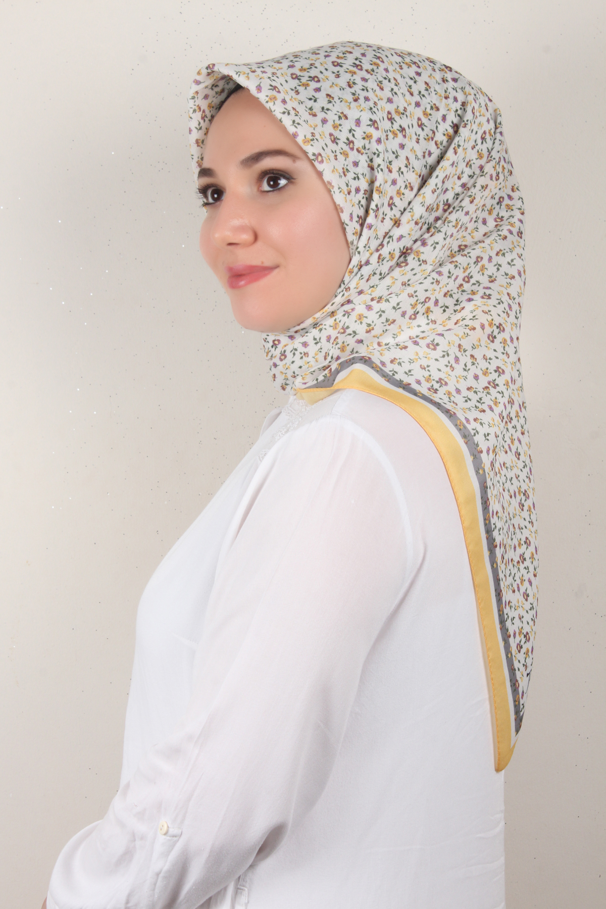 Nirvana Soft Eşarp 8095-1 Sarı