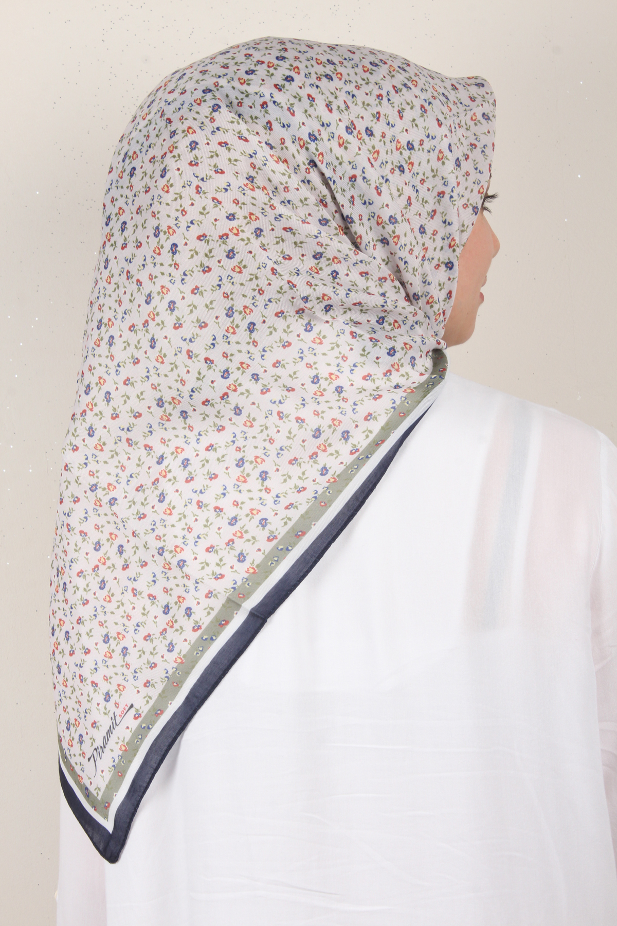 Nirvana Soft Eşarp 8095-10 Lacivert