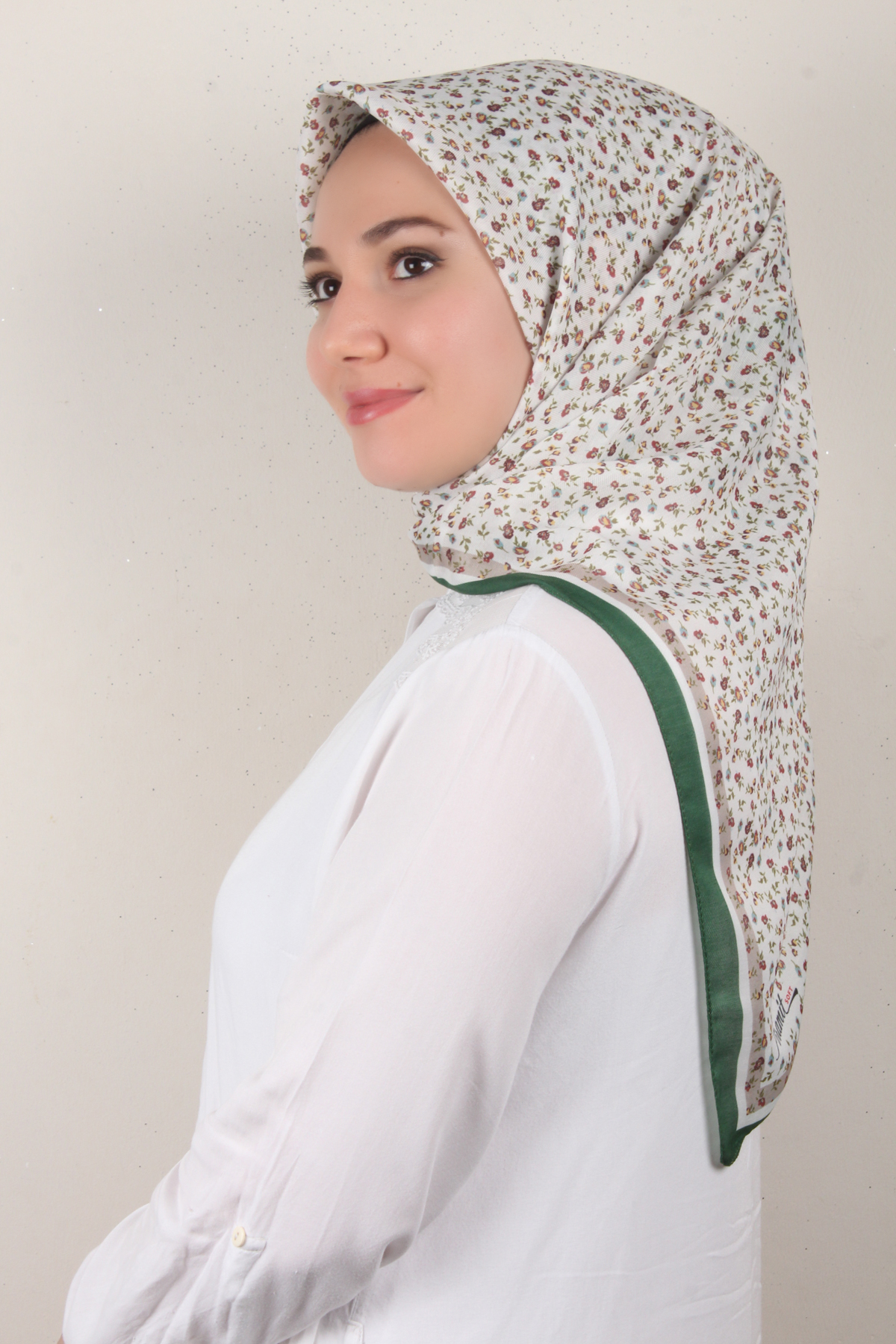 Nirvana Soft Eşarp 8095-4 Yeşil