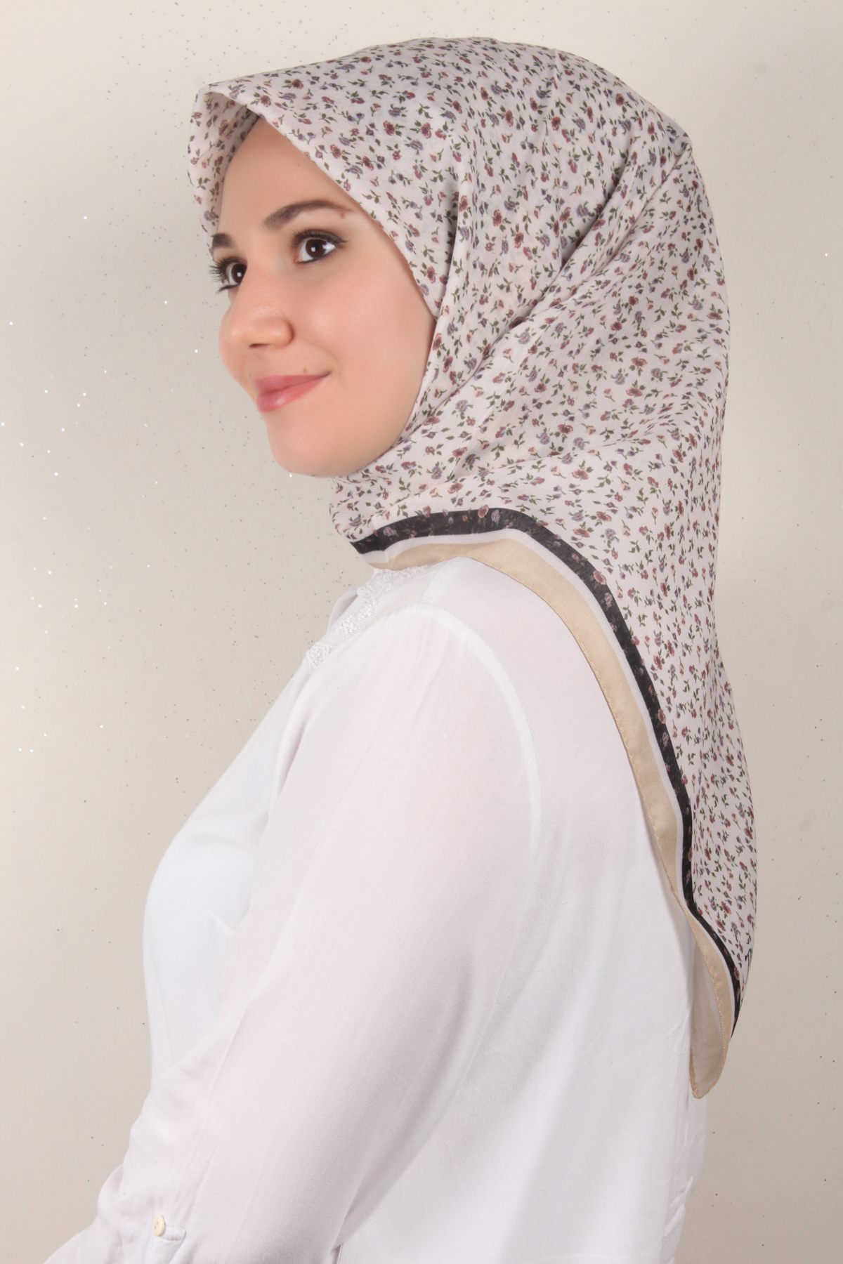 Nirvana Soft Eşarp 8095-7 Krem