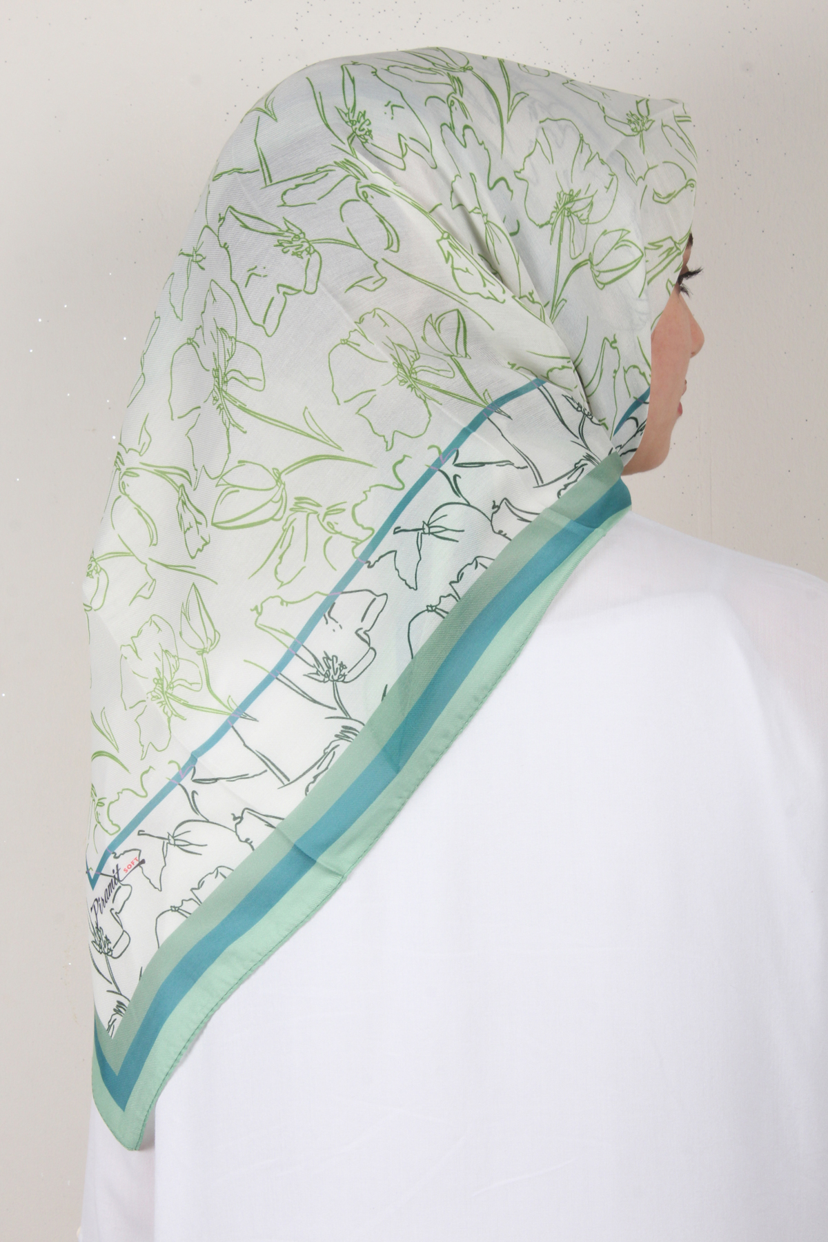 Nirvana Soft Eşarp 8098-10 Su Yeşili