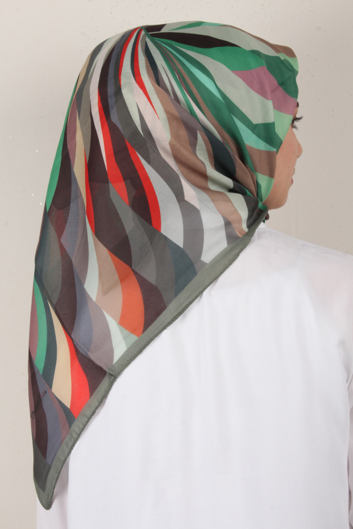 Nirvana Soft Eşarp 8099-6 Haki